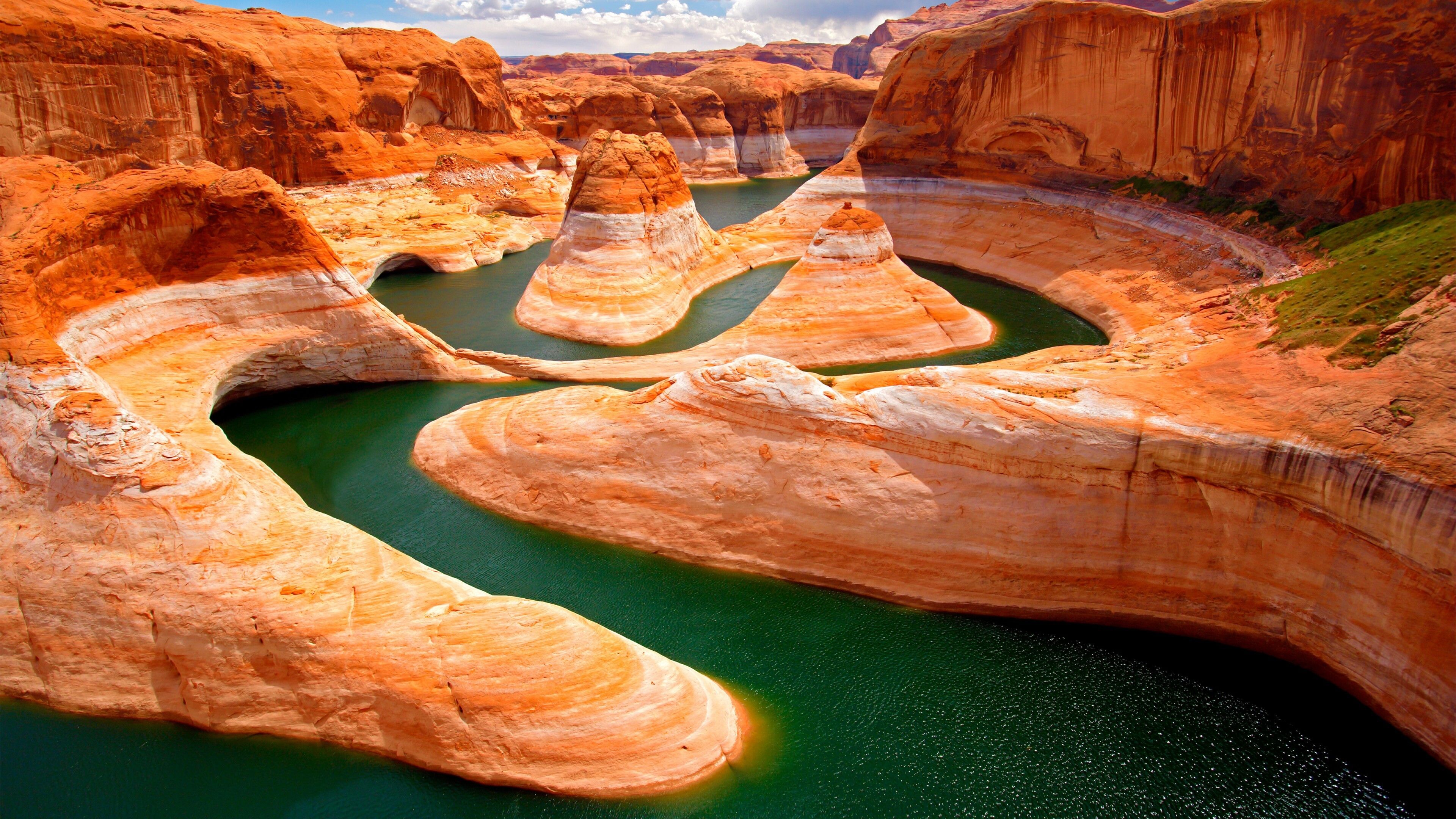 Reflection Canyon, Geology Wallpaper, 3840x2160 4K Desktop