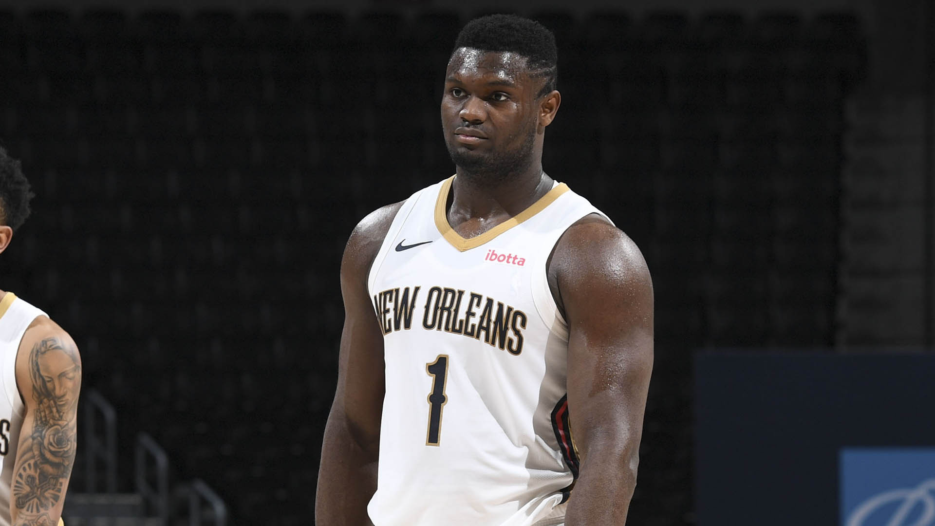 Zion Williamson, Hopeful return, Season opener ambition, Pelicans' anticipation, 1920x1080 Full HD Desktop