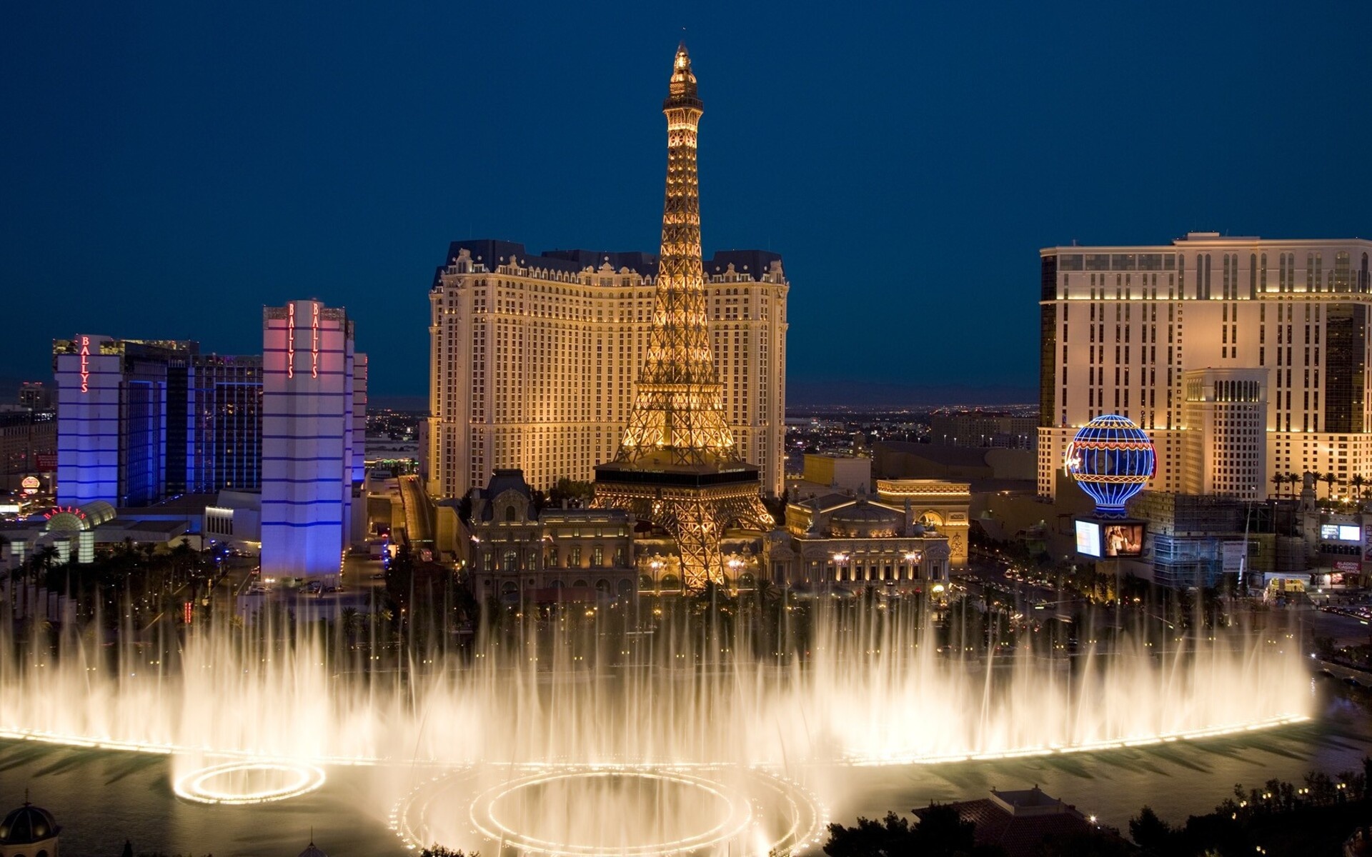 Las Vegas Skyline, Travels, 1080p resolution, HD wallpapers, 1920x1200 HD Desktop