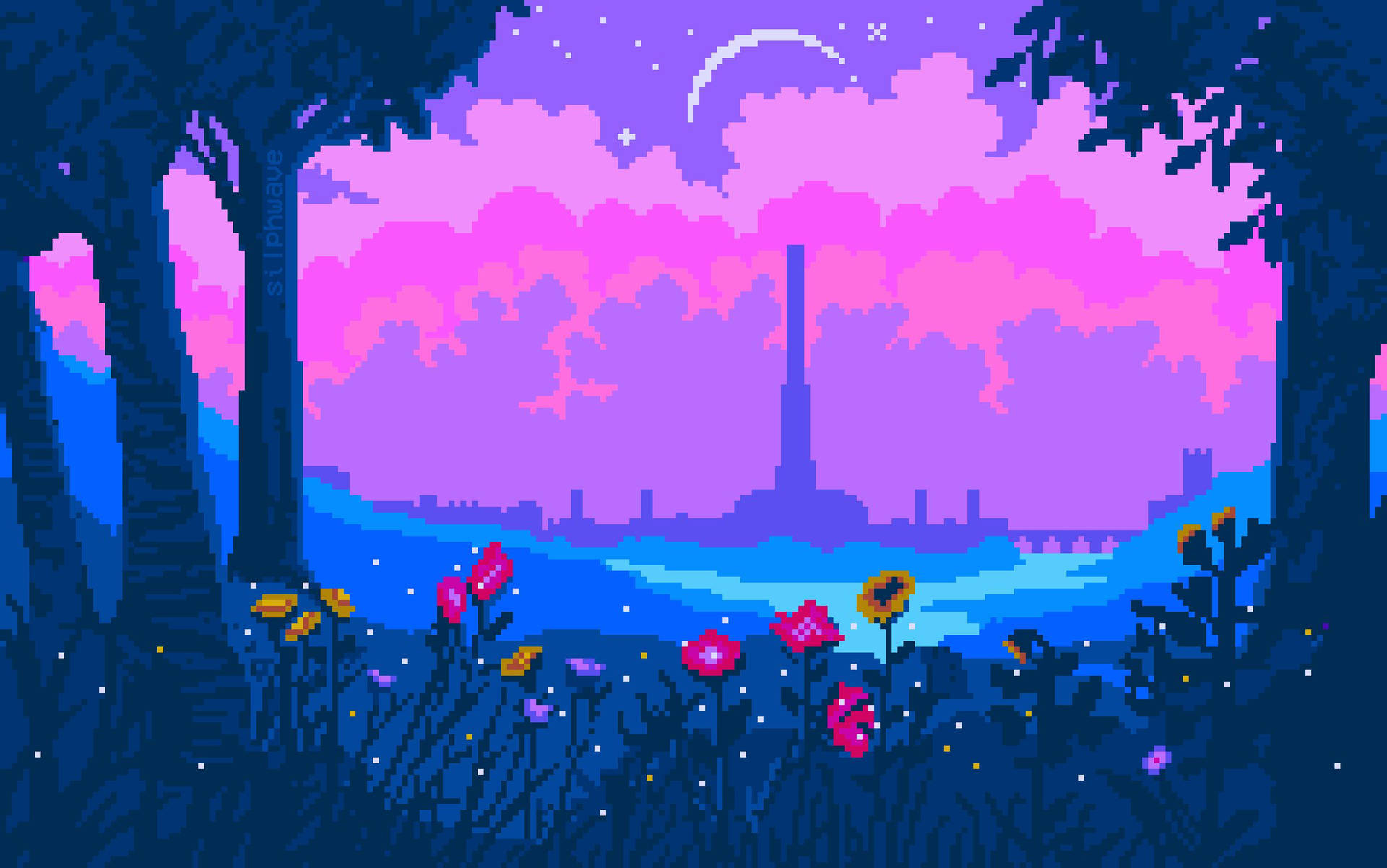 Pixel art, Cute Computer Wallpaper, 1920x1210 HD Desktop