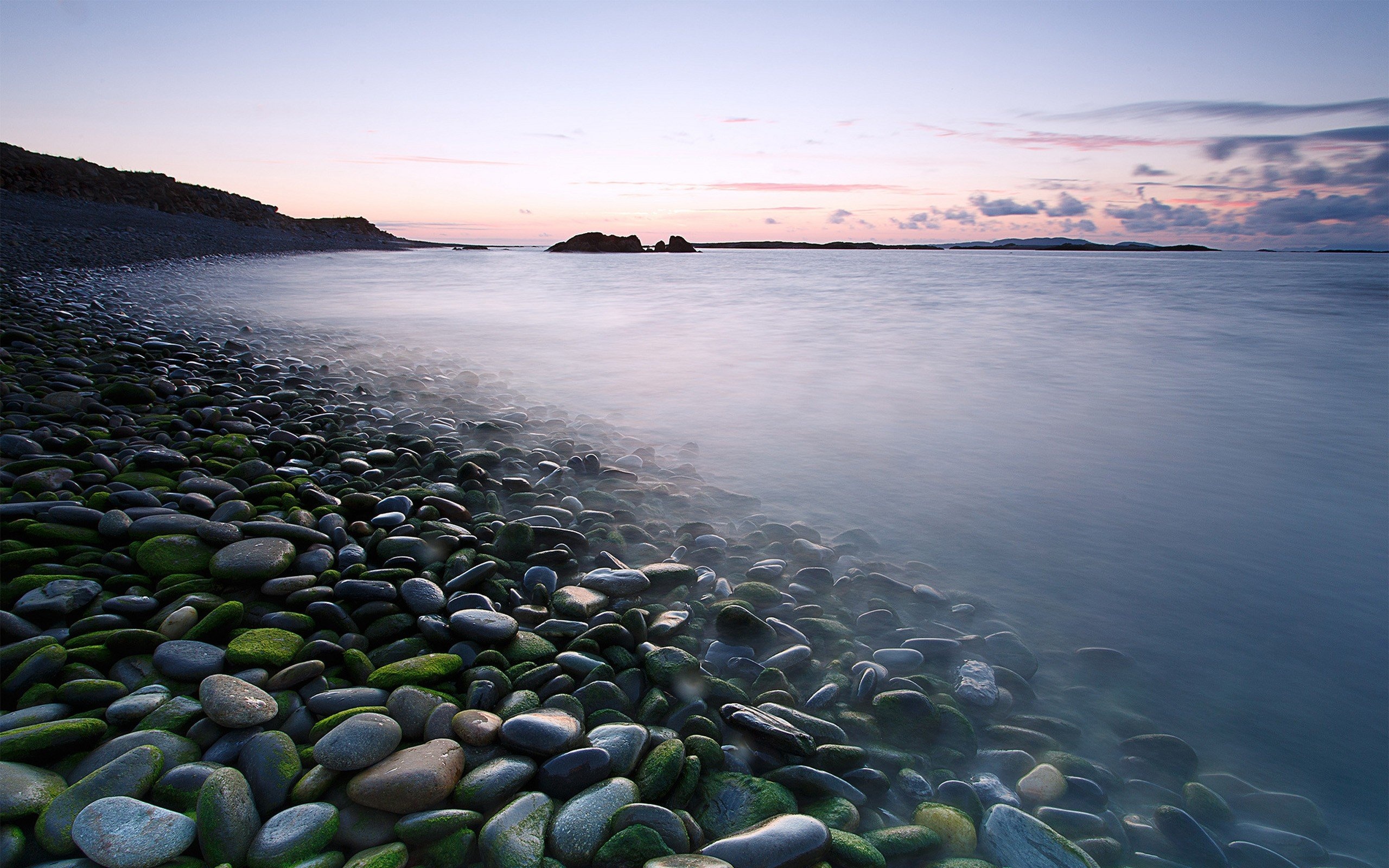 Rocky beach, Landscapes Wallpaper, 2560x1600 HD Desktop