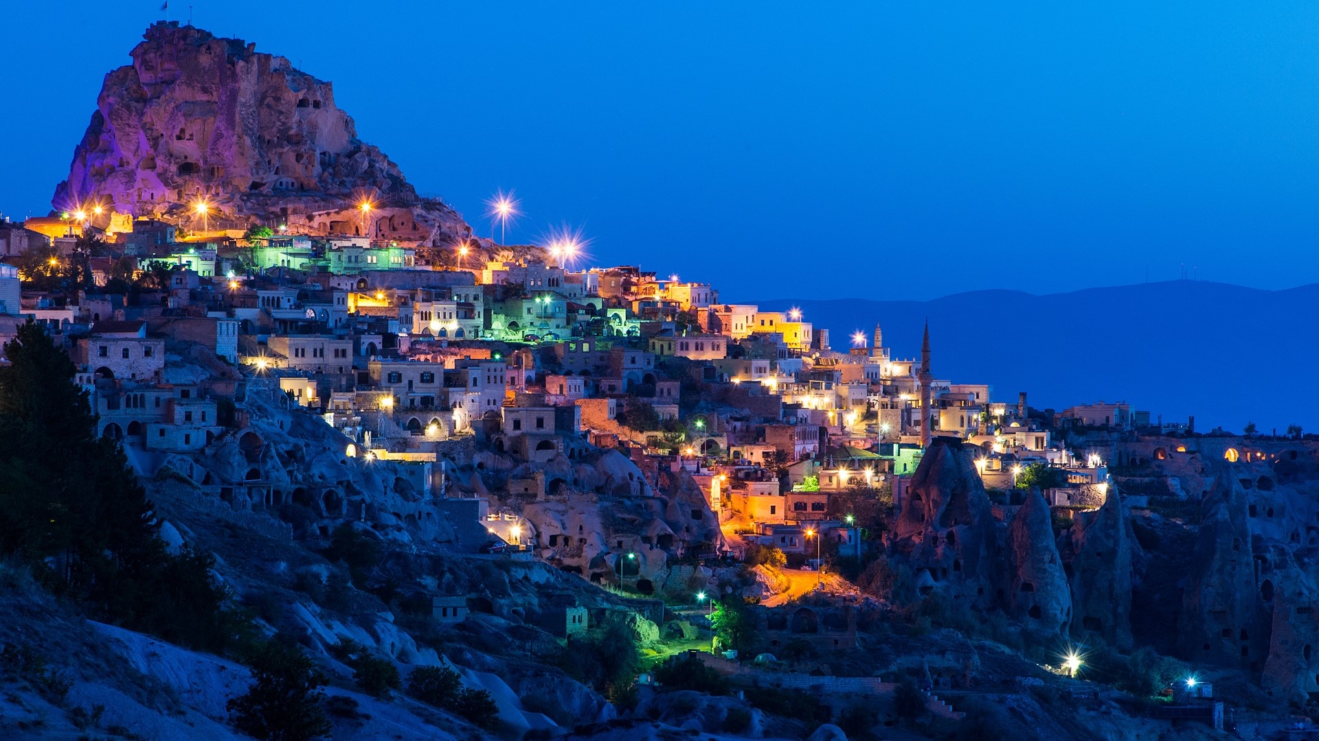 Cappadocia, Windows 10 lock screen, Magnificent image, 1920x1080 Full HD Desktop