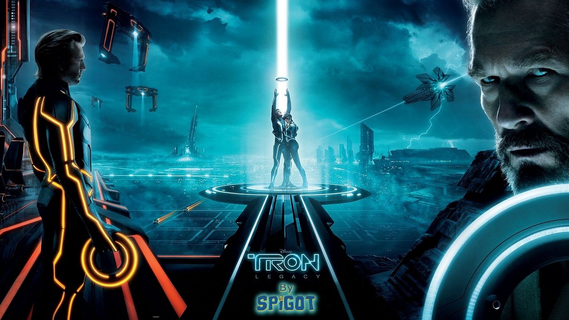 Tron Movie, Legacy Wallpaper, George Spigots Blog, Sci-Fi Adventure, 1920x1080 Full HD Desktop