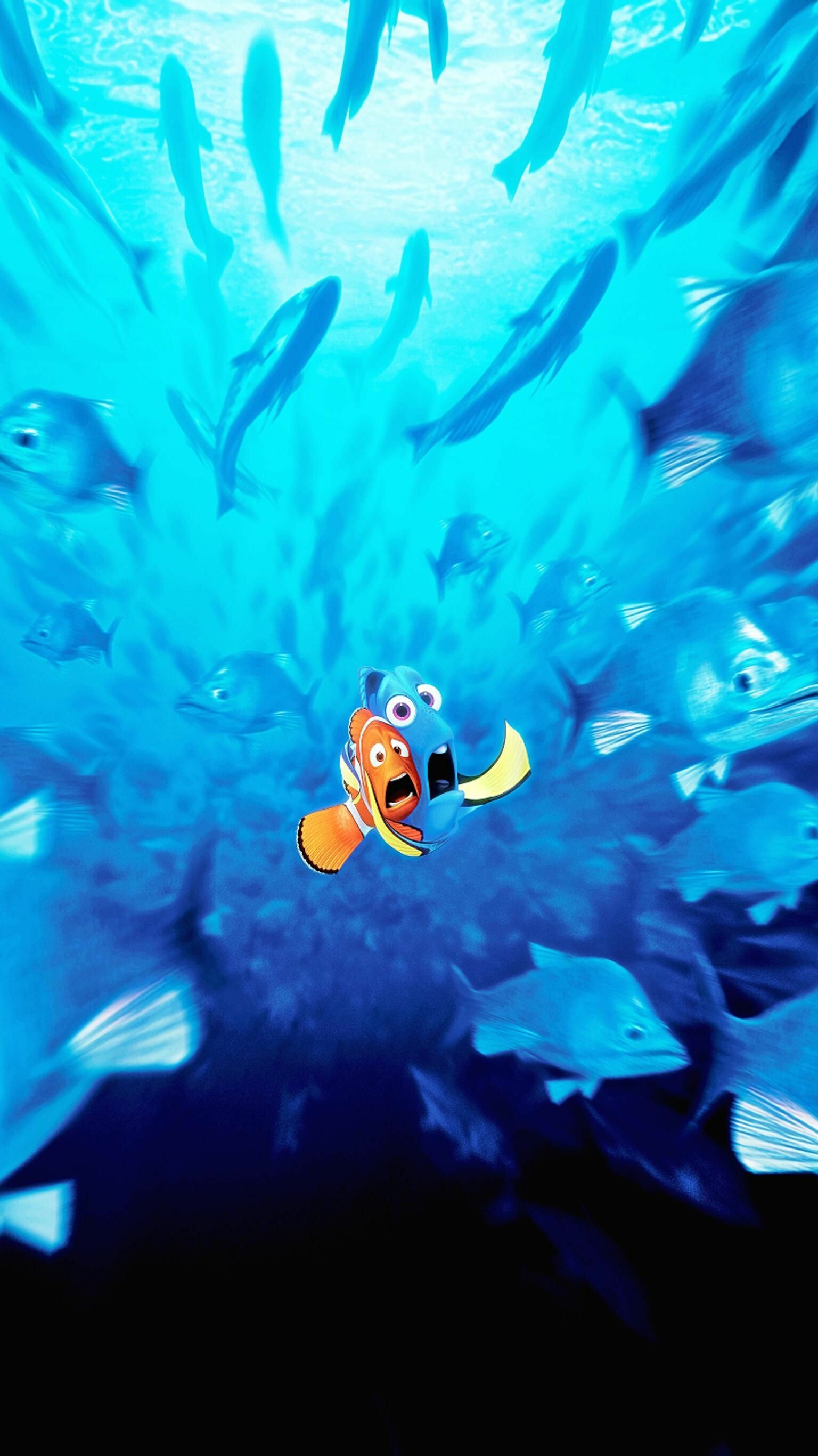 Nemo and Dory, Finding Dory Wallpaper, 1540x2740 HD Phone