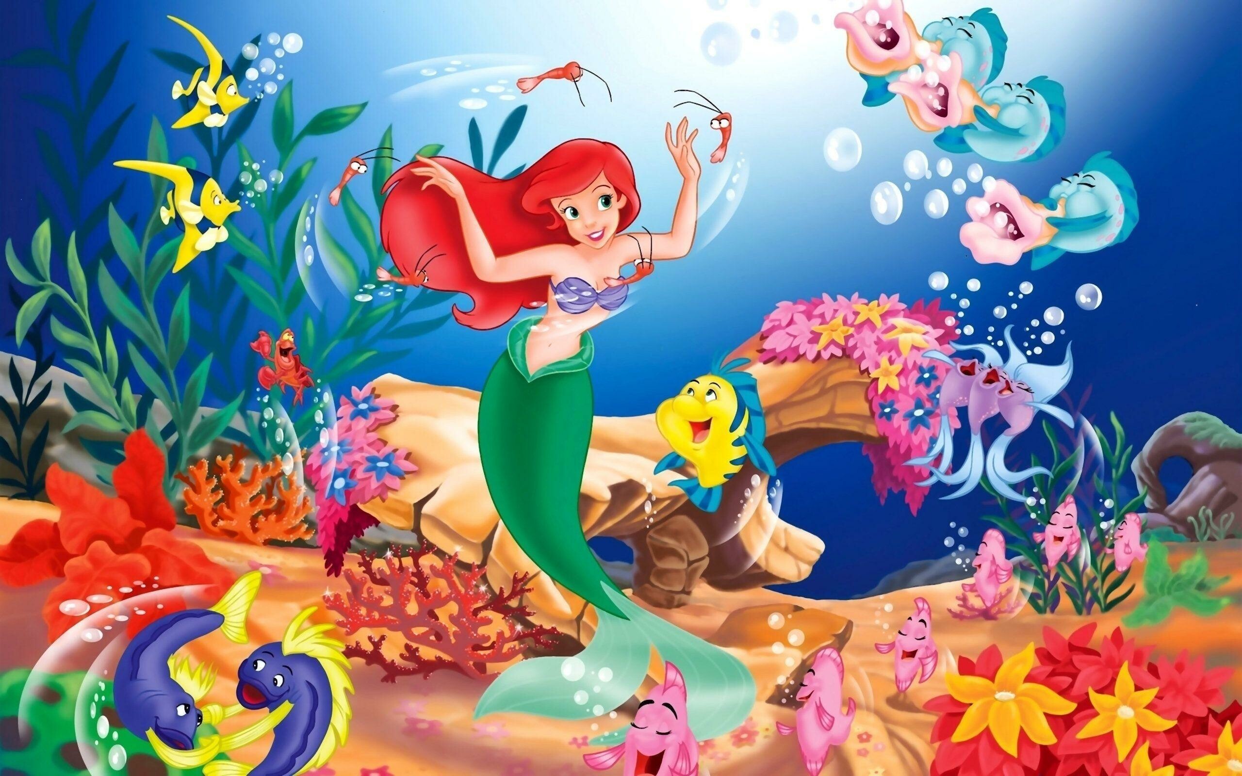 The Little Mermaid, wallpapers, 2560x1600 HD Desktop