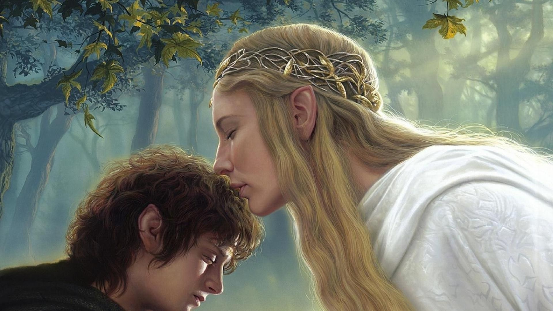 Frodo Baggins, Galadriel Wallpaper, 1920x1080 Full HD Desktop