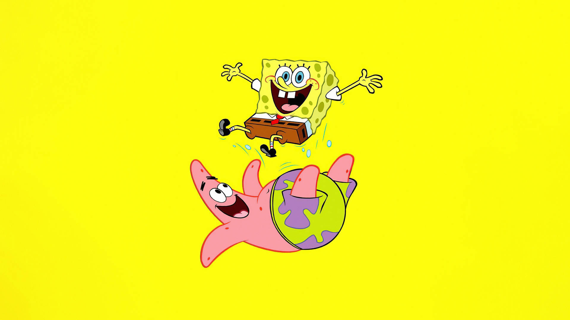 SpongeBob, Patrick Star, Playful Vibes, Friendship, 1920x1080 Full HD Desktop