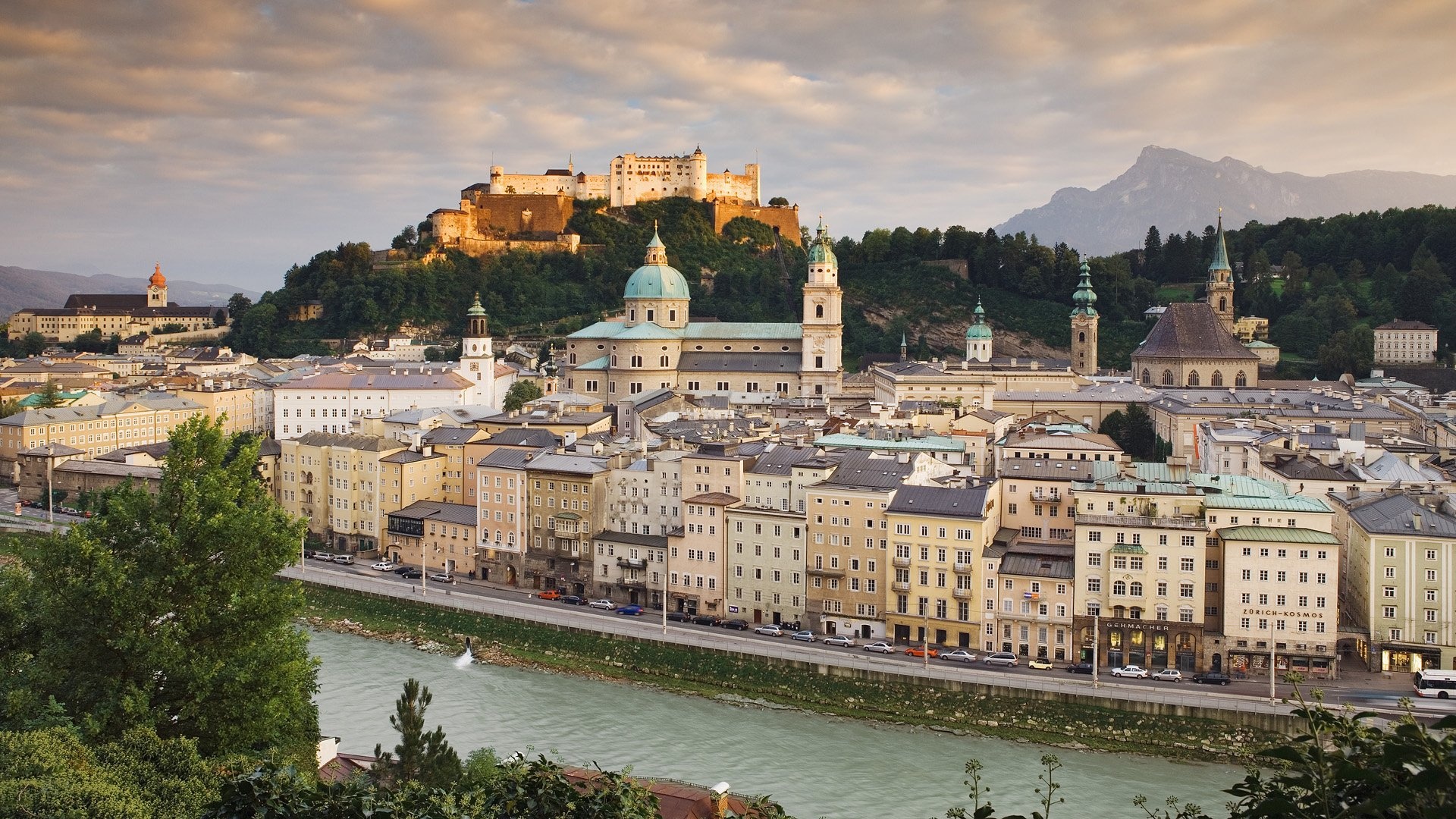 Hohensalzburg Castle, HD wallpapers, Background images, 1920x1080 Full HD Desktop