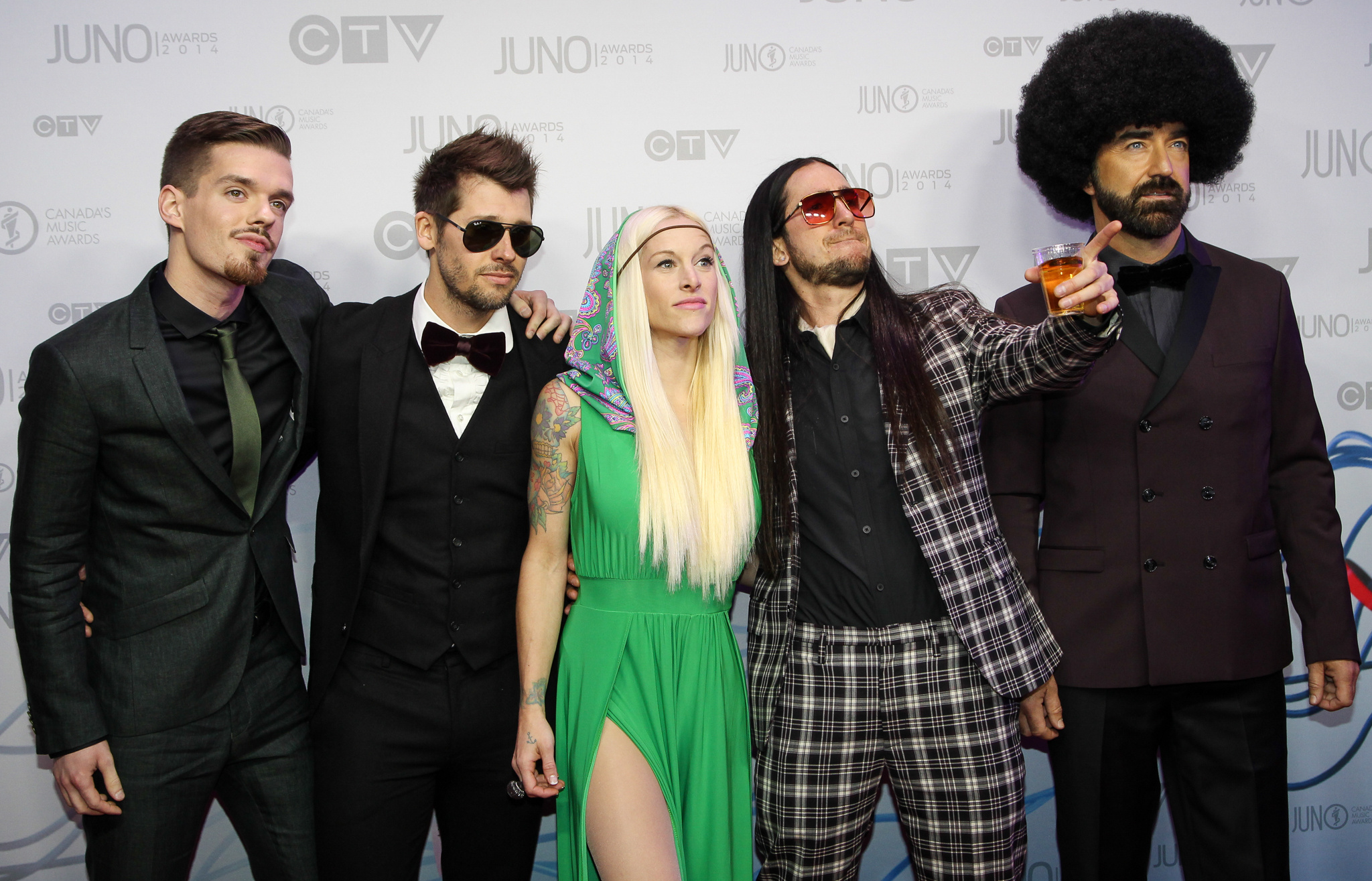 Walk Off The Earth, Junos 2014 red carpet, 2050x1320 HD Desktop