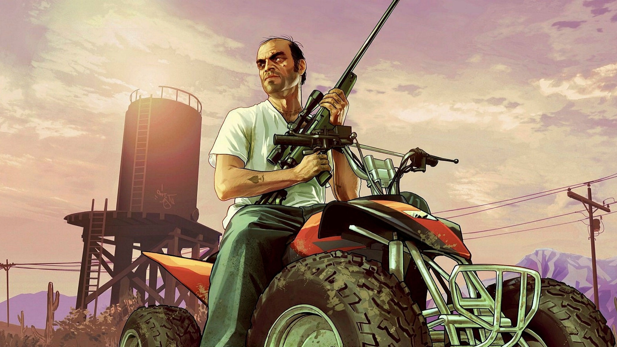 Trevor Philips, Grand Theft Auto Wallpaper, 2110x1190 HD Desktop