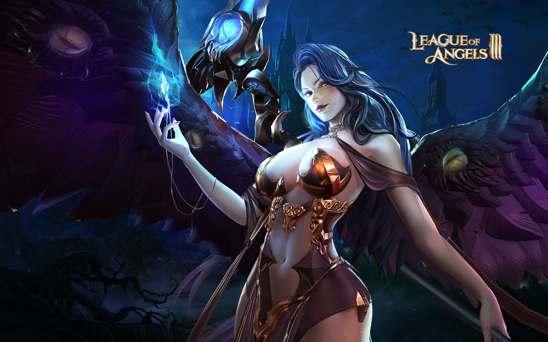 League of Angels, wallpaper 1292825, high-definition graphics, divine warriors, 1920x1200 HD Desktop