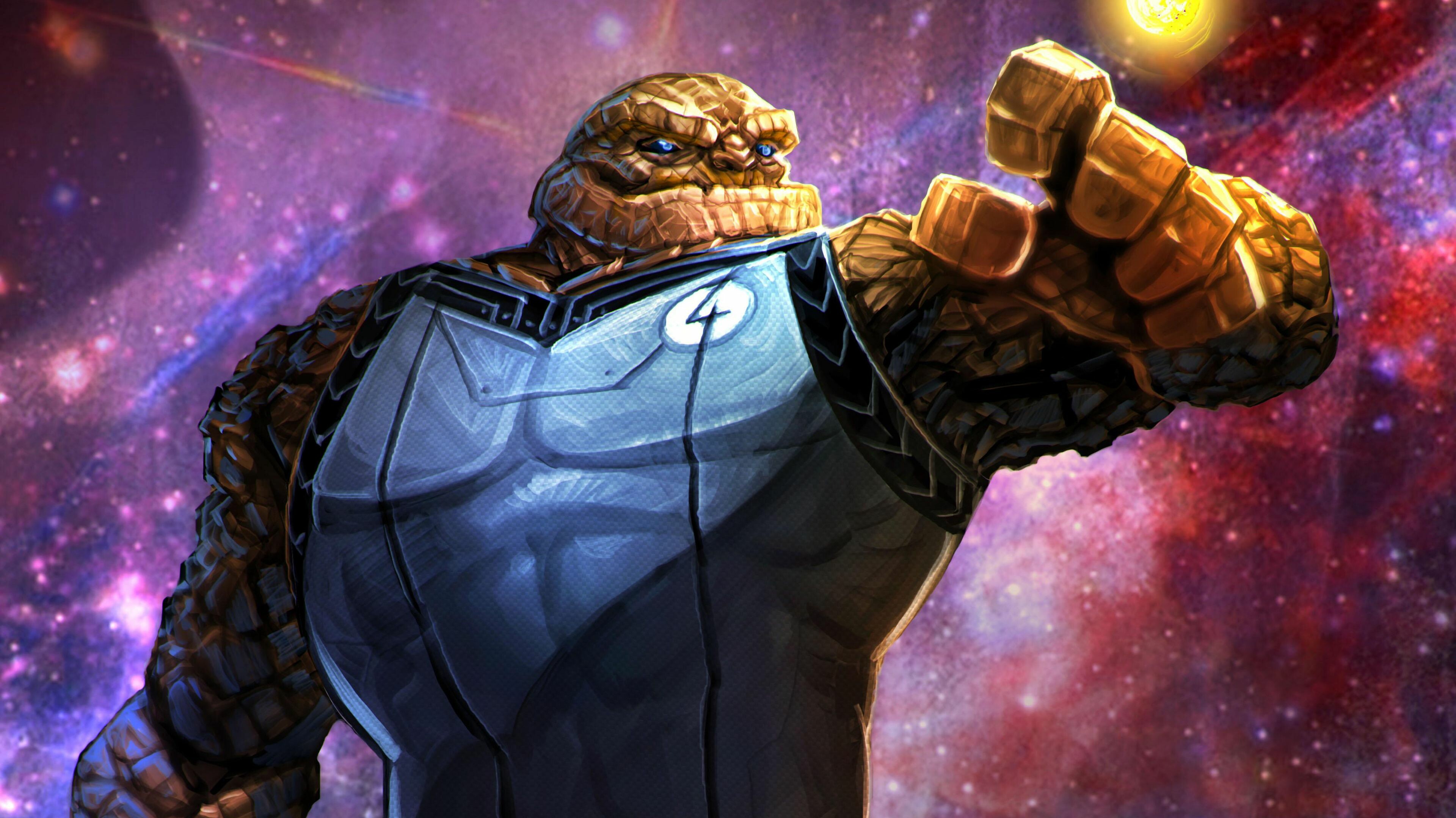 The Thing, Fantastic 4 Wallpaper, 3840x2160 4K Desktop