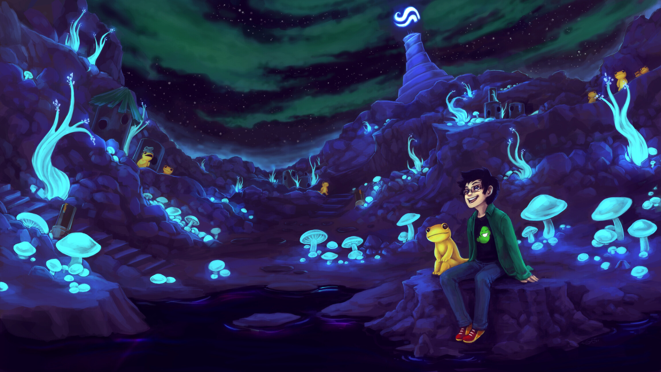 Jake English, Homestuck Wallpaper, 2310x1300 HD Desktop