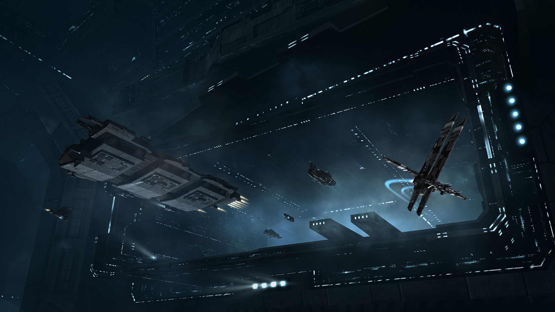 EVE Online, Game key art, HD wallpaper, Modern fantasy, 1920x1080 Full HD Desktop