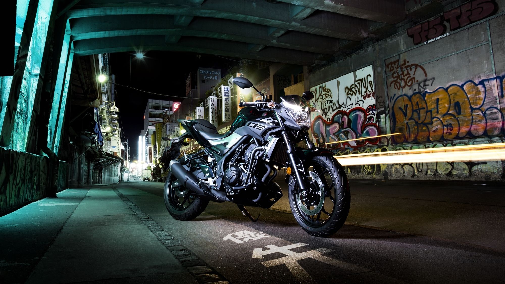 Naked Style, Yamaha MT-03 Wallpaper, 2000x1130 HD Desktop