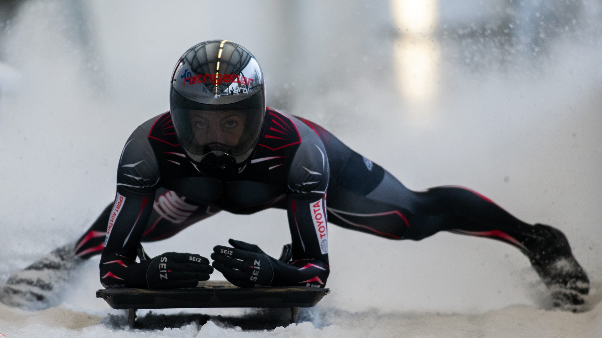 Skeleton sport, Skeleton Weltcup, Zielgerade, Sterreichisches Olympisches Comitcopy, 1920x1080 Full HD Desktop