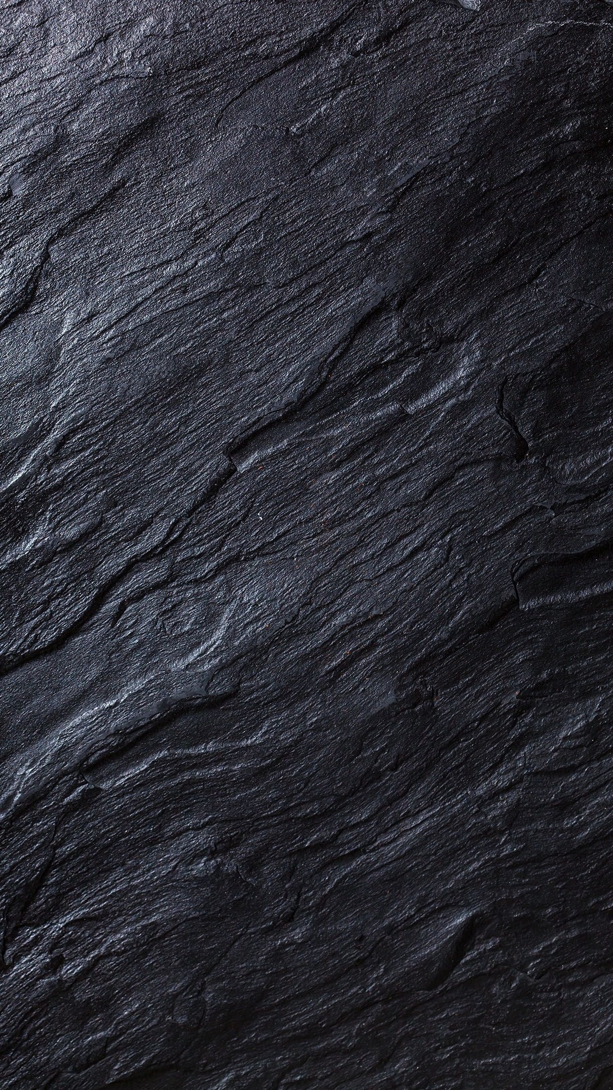 Gray Slate, iPhone 8 wallpapers, Black background, Modern aesthetic, 1250x2210 HD Phone