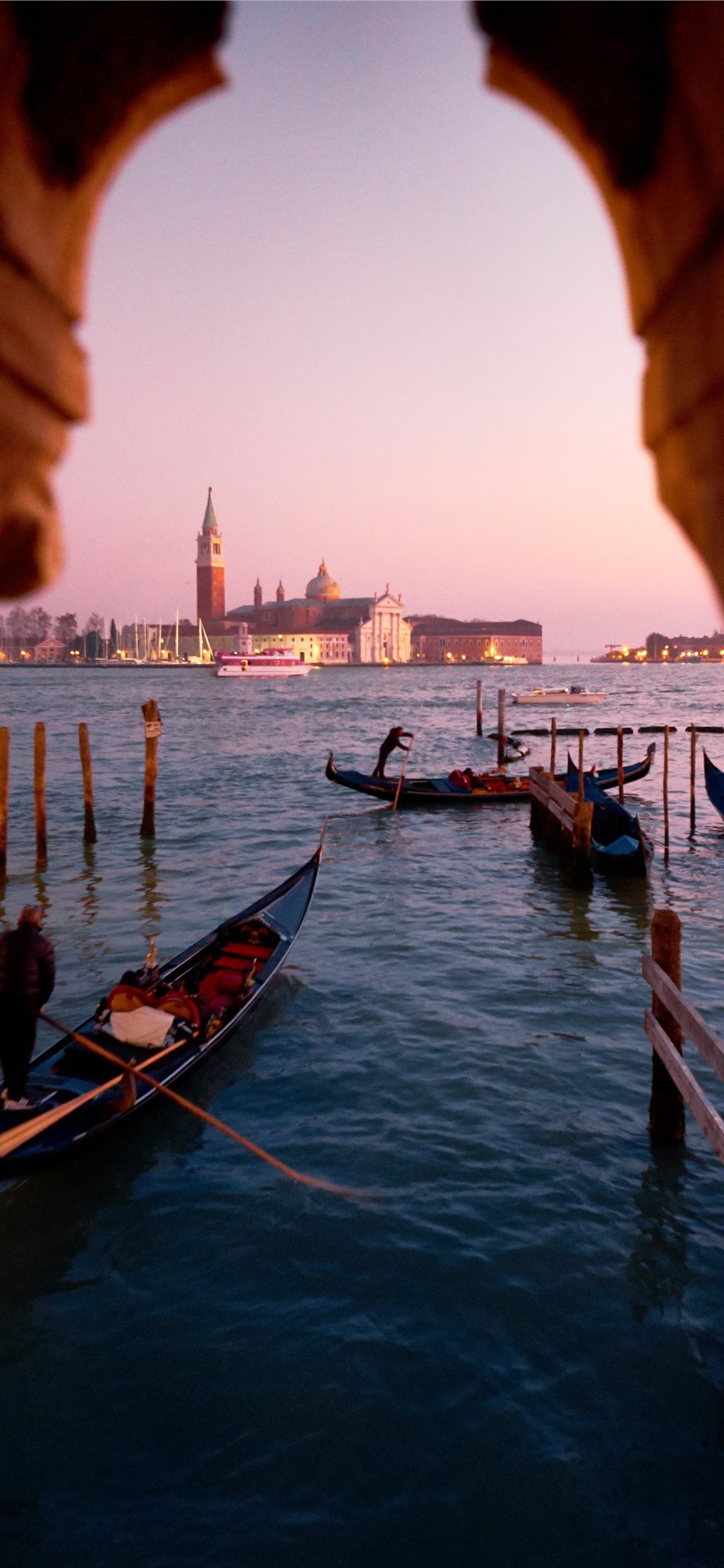 Venetian gondola, Popular wallpapers, Venice beauty, Captivating scenes, 1130x2440 HD Phone