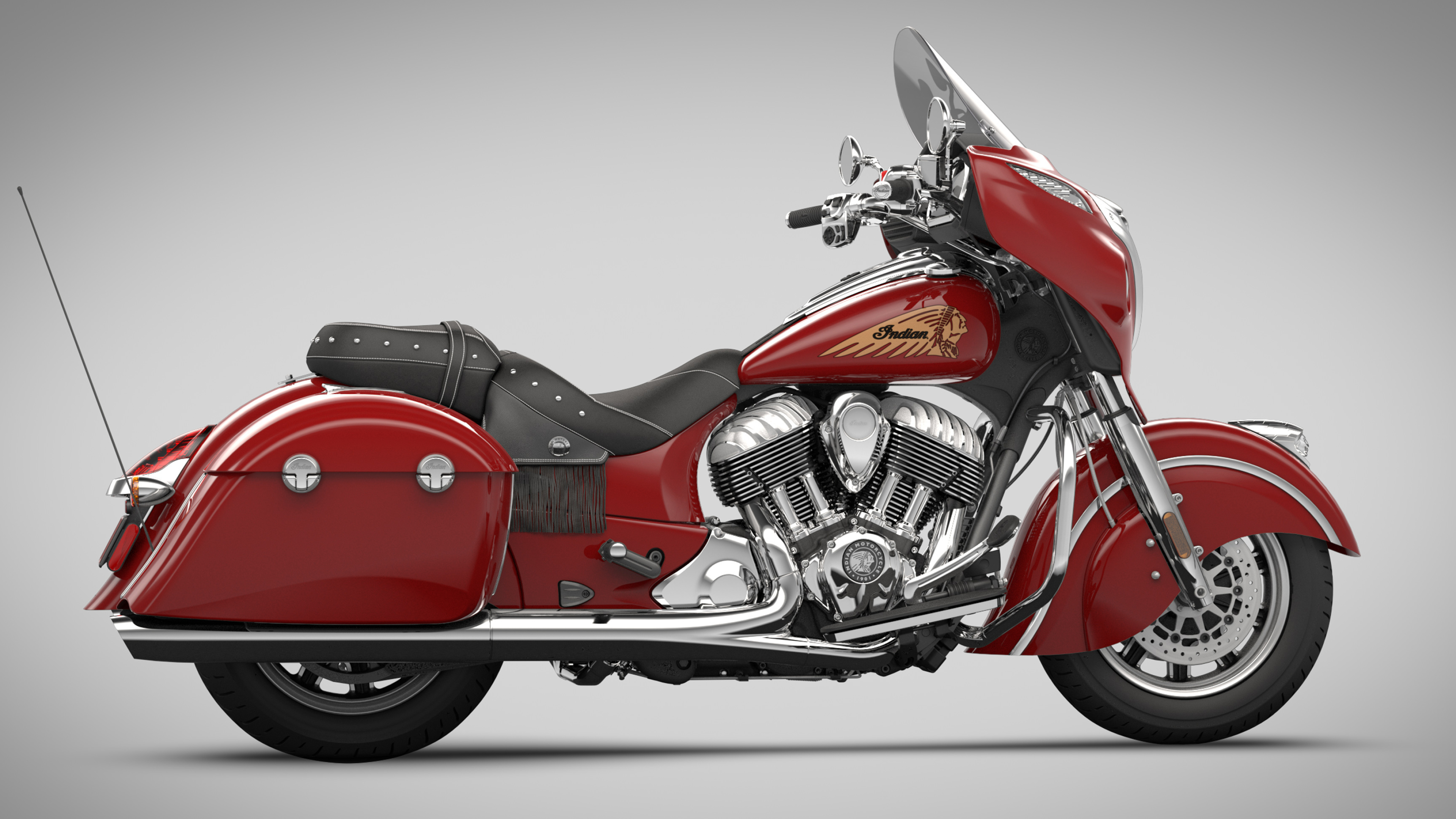 Indian Chieftain, Motorcycle desktop wallpapers, Ultra HD, 3840x2160 4K Desktop