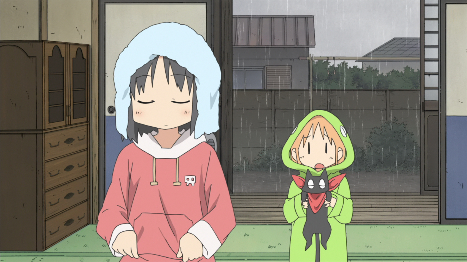 Nichijou anime series, Hilarious everyday life, Anime UK news, Comedy gold, 1920x1080 Full HD Desktop