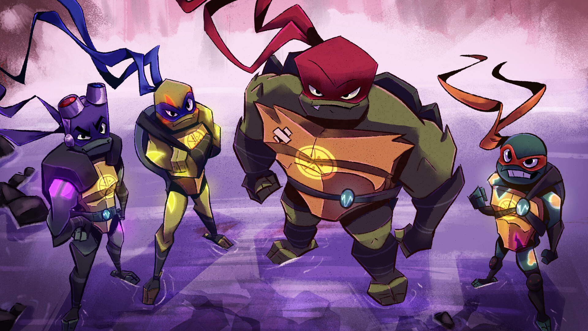 Rise of the TMNT, Art showcase, Turtle heroes, Creative talent, 1920x1080 Full HD Desktop