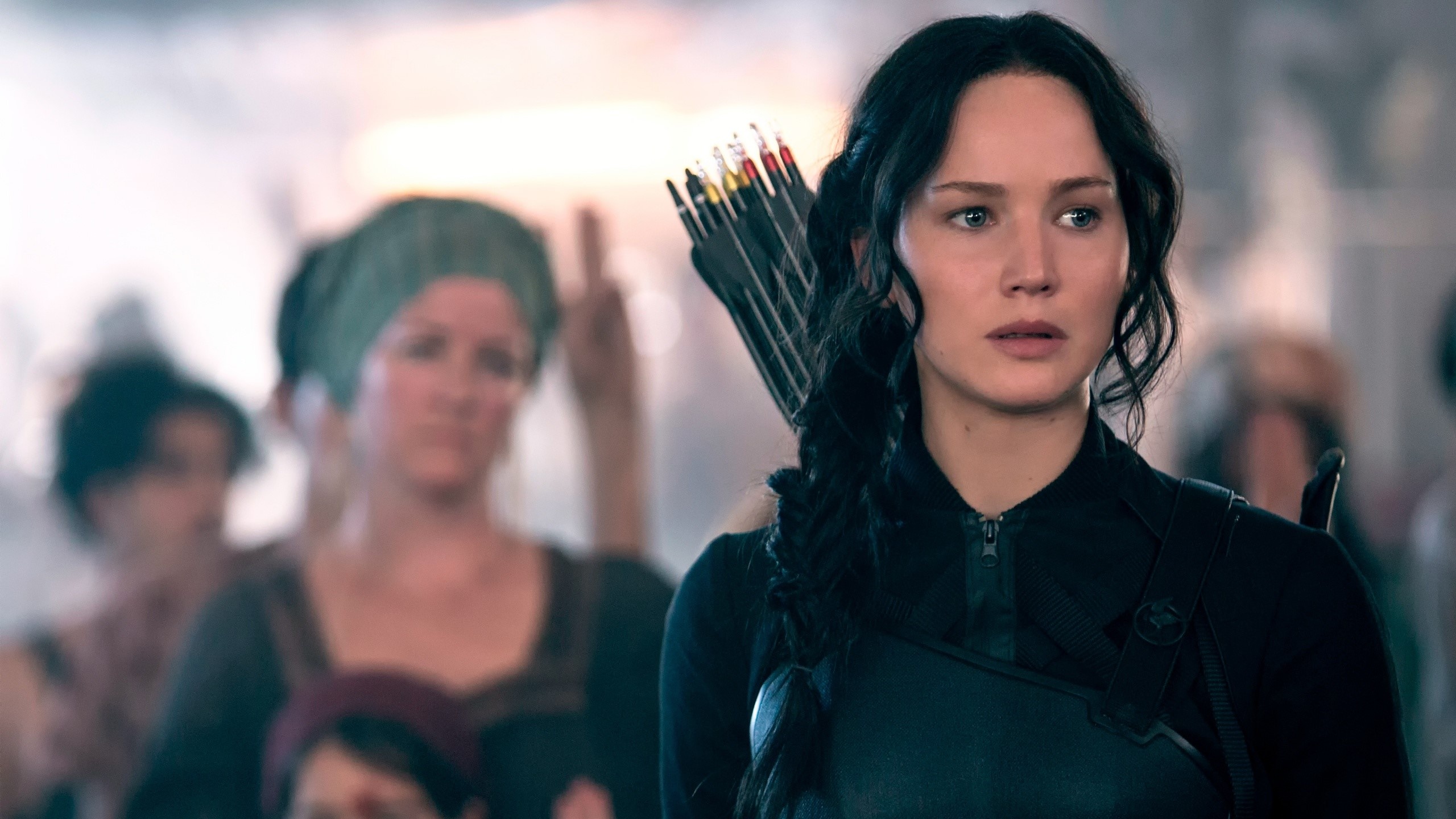 The Hunger Games, Katniss Everdeen, Christopher Tremblay, Movie, 2560x1440 HD Desktop