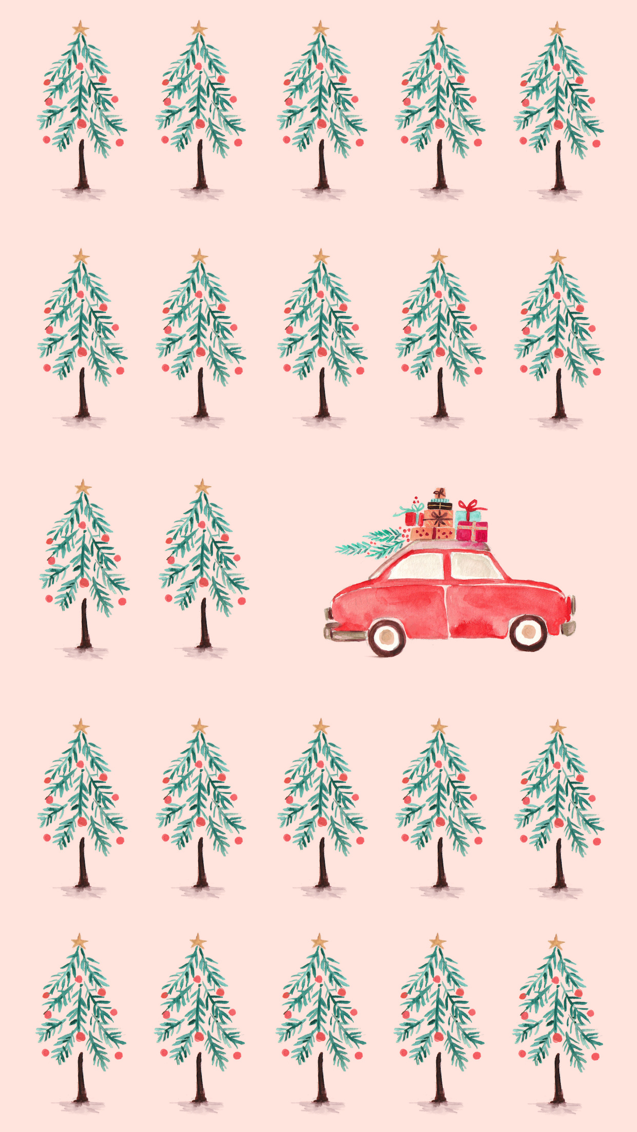 Christmas, Cute Phone Wallpaper, 1250x2210 HD Phone