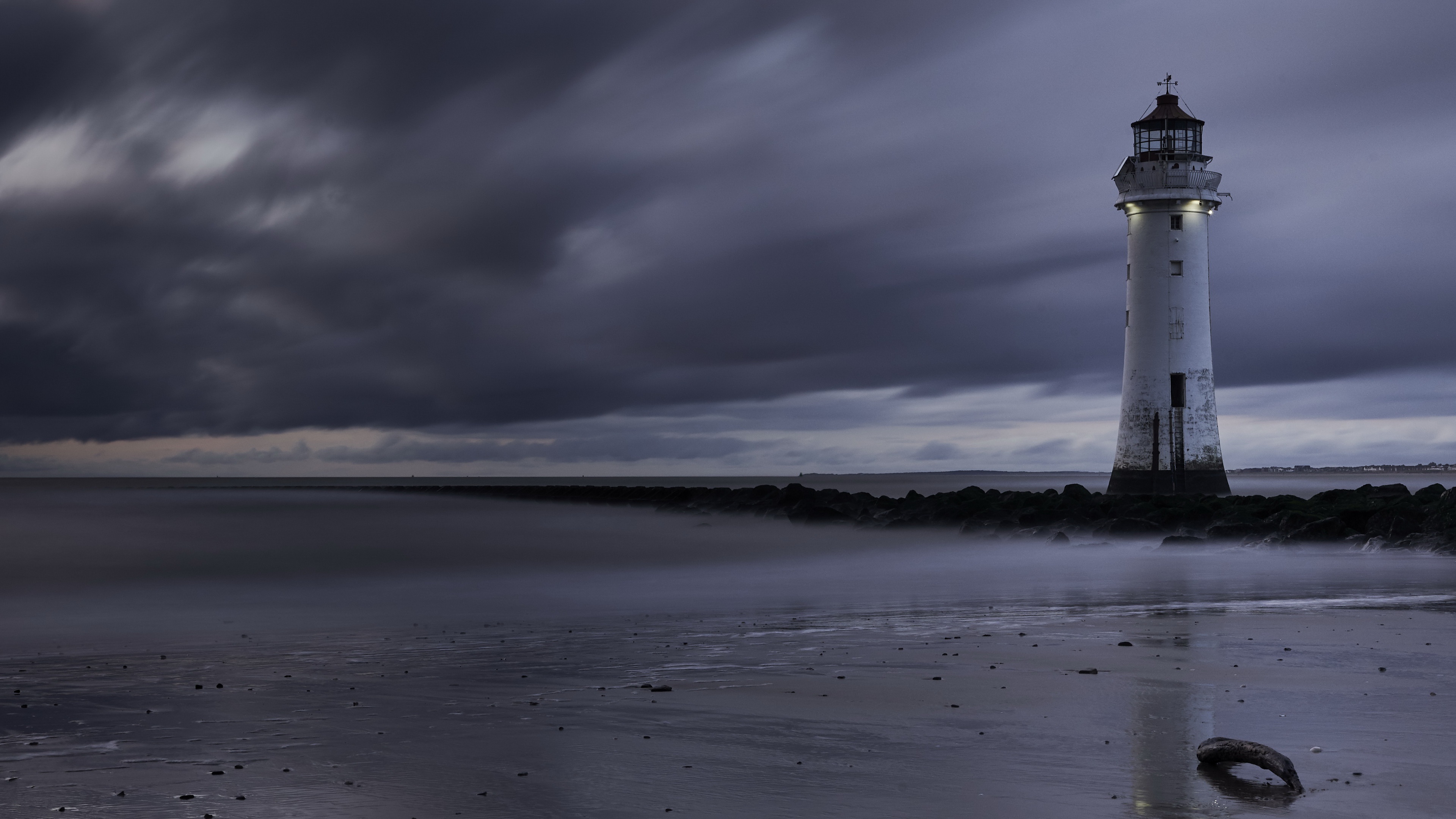 New Brighton, Lighthouses Wallpaper, 3840x2160 4K Desktop