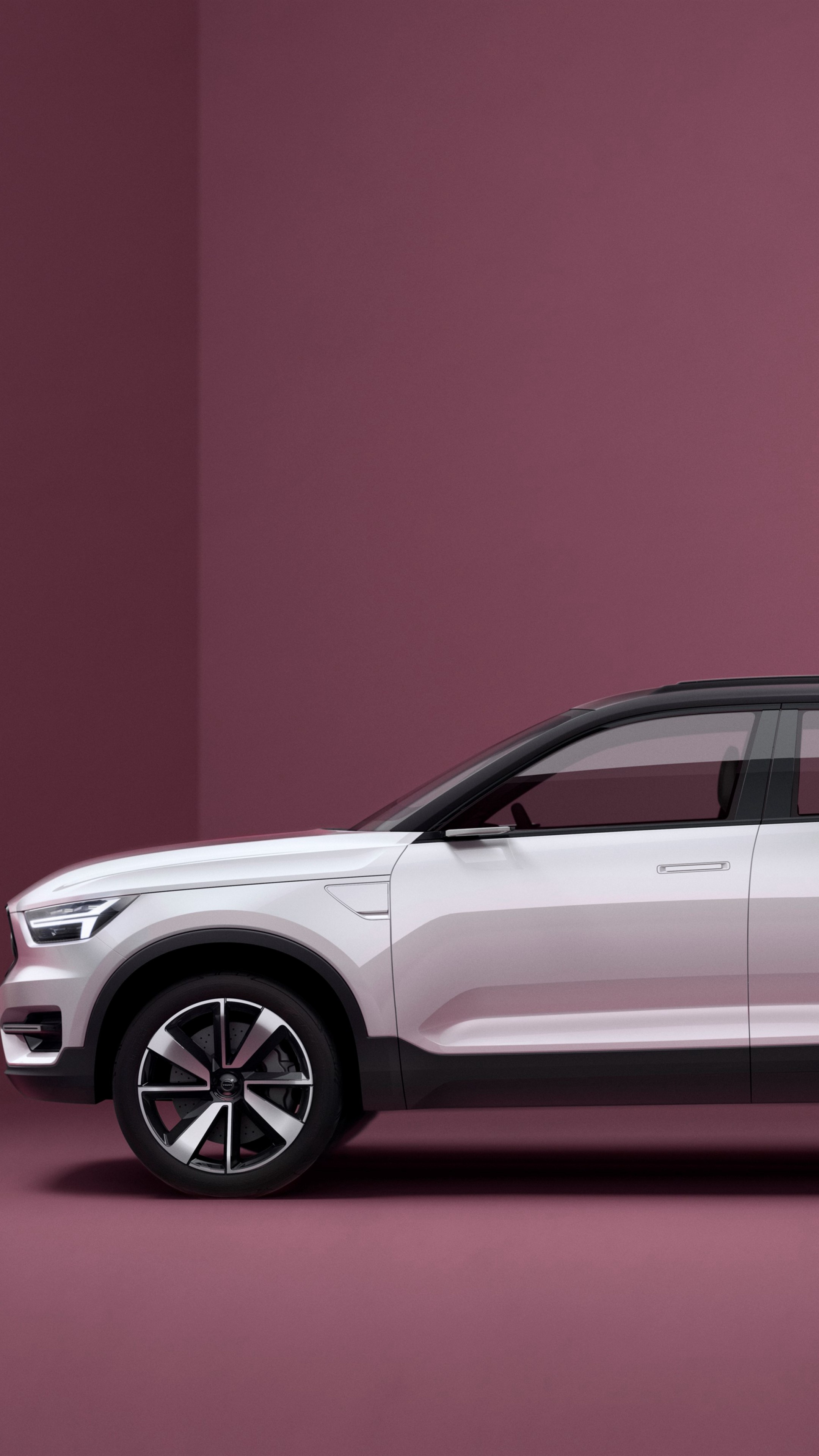 Volvo XC40, Concept Crossover, Cars, 2160x3840 4K Phone