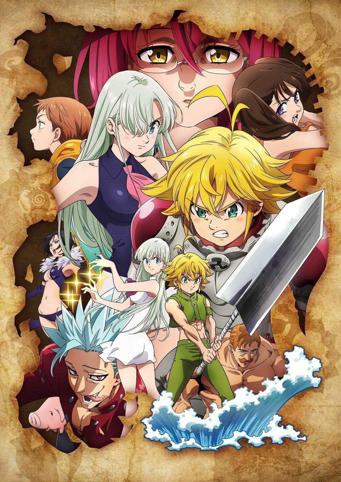 The Seven Deadly Sins, Wallpaper, Awesome free HD wallpapers, 1420x2000 HD Phone