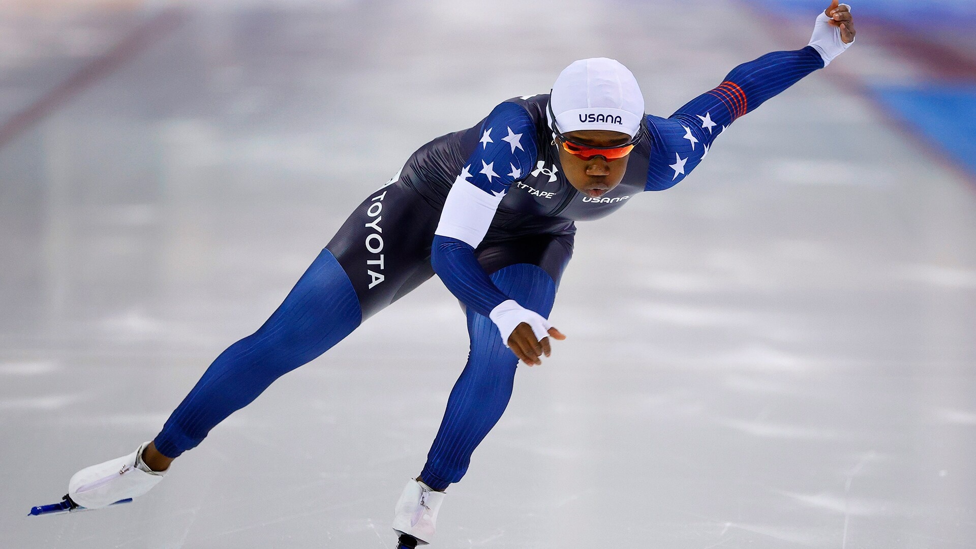 Erin Jackson, Short-track Speed Skating Wallpaper, 1920x1080 Full HD Desktop