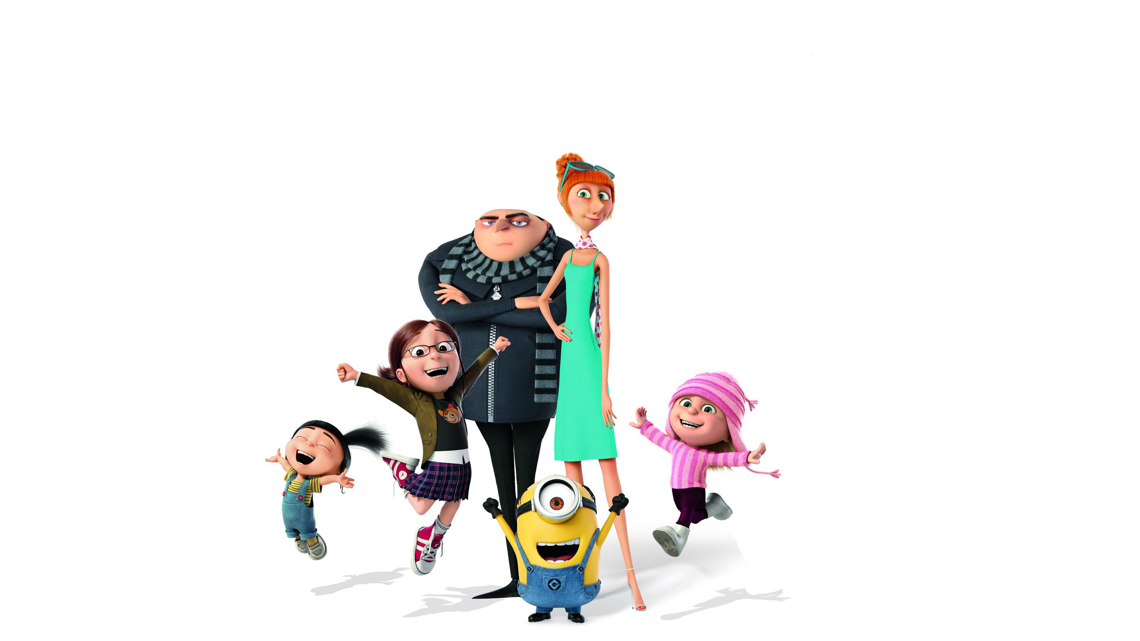 Despicable Me 3, 4K HD movie wallpaper, Animated excitement, Colorful visuals, 3840x2160 4K Desktop