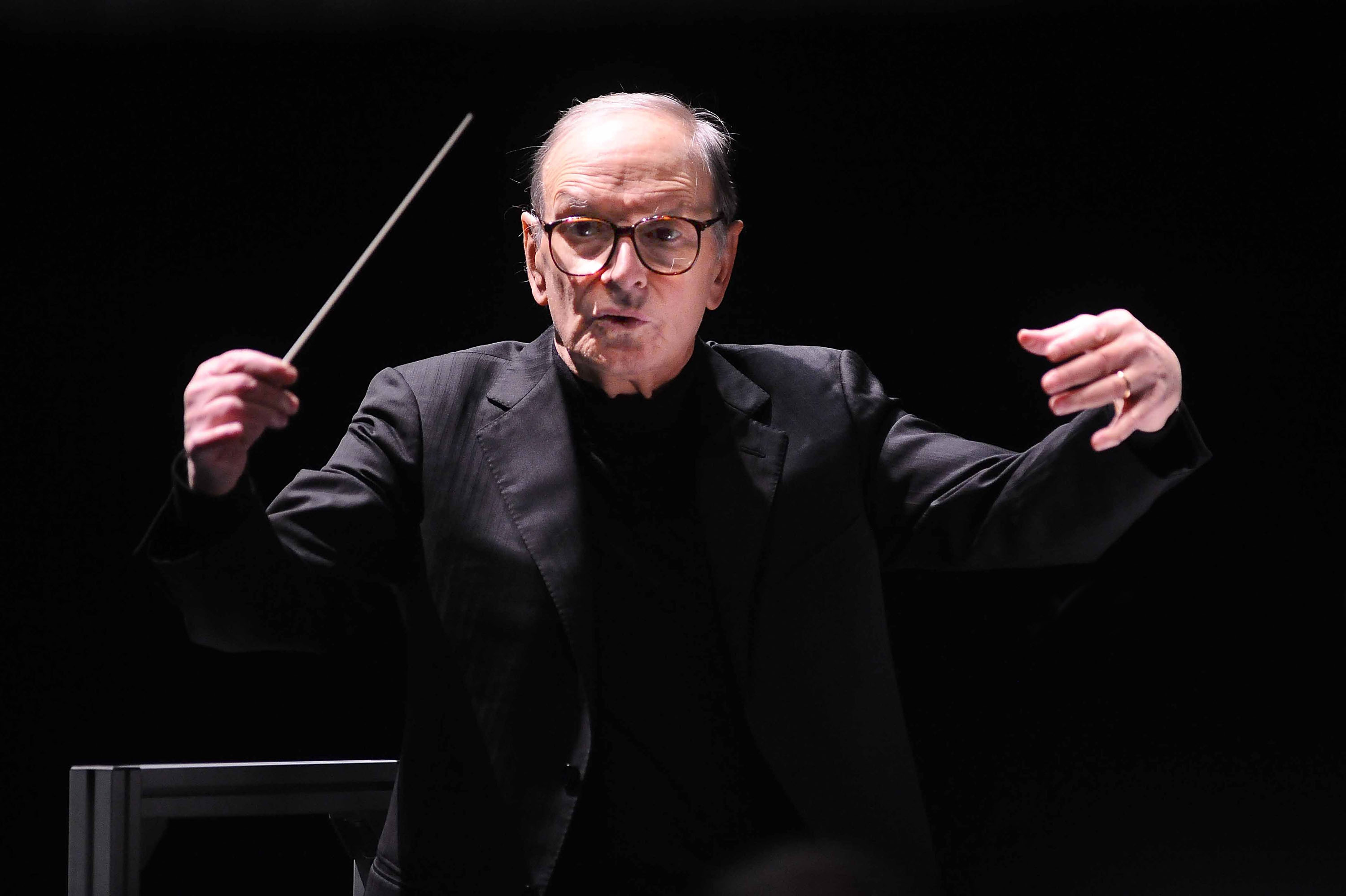 Ennio Morricone, Music composer, Film scores, CNN style, 3000x2000 HD Desktop