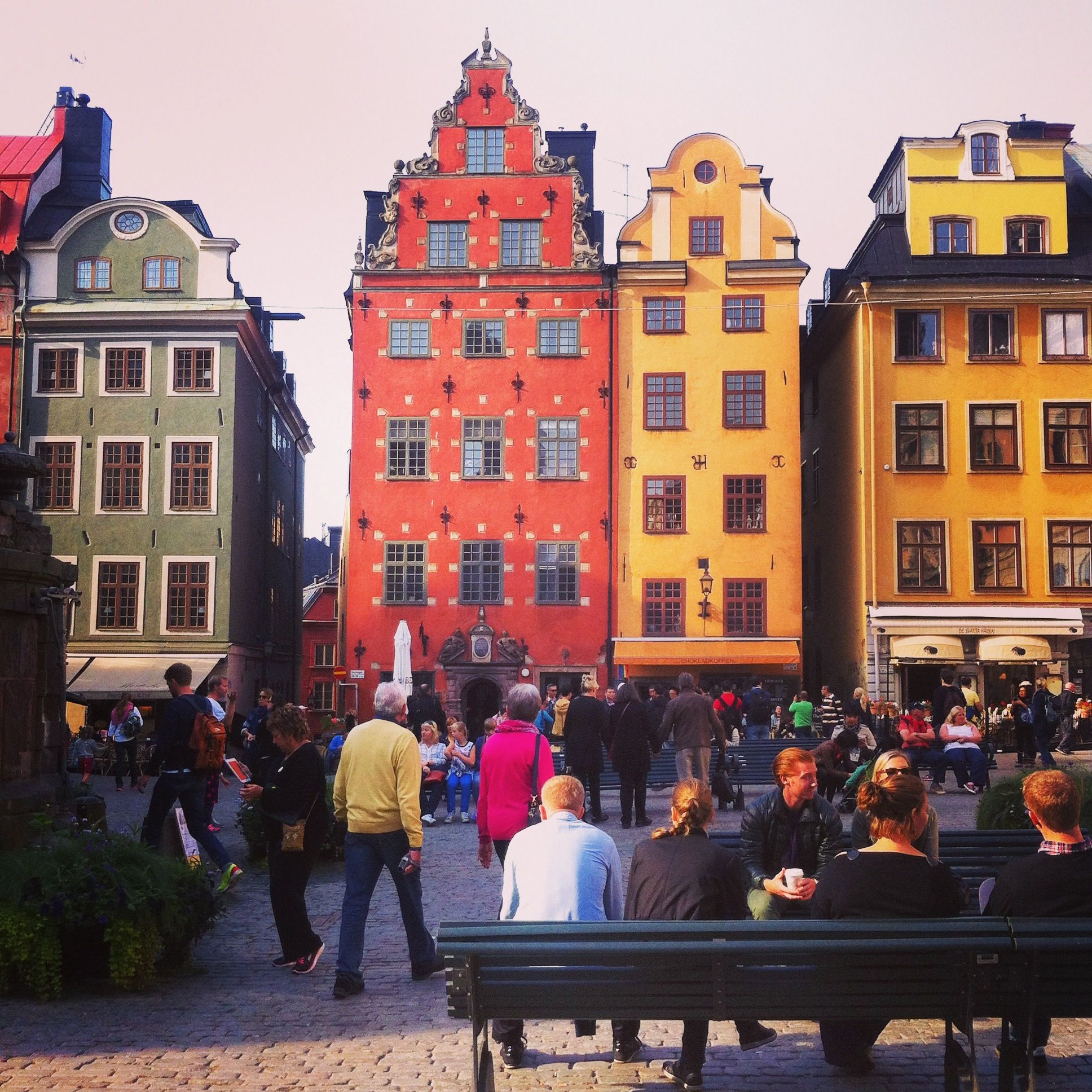 Gamla Stan, Travels, Stockholm, Sweden, 1940x1940 HD Phone