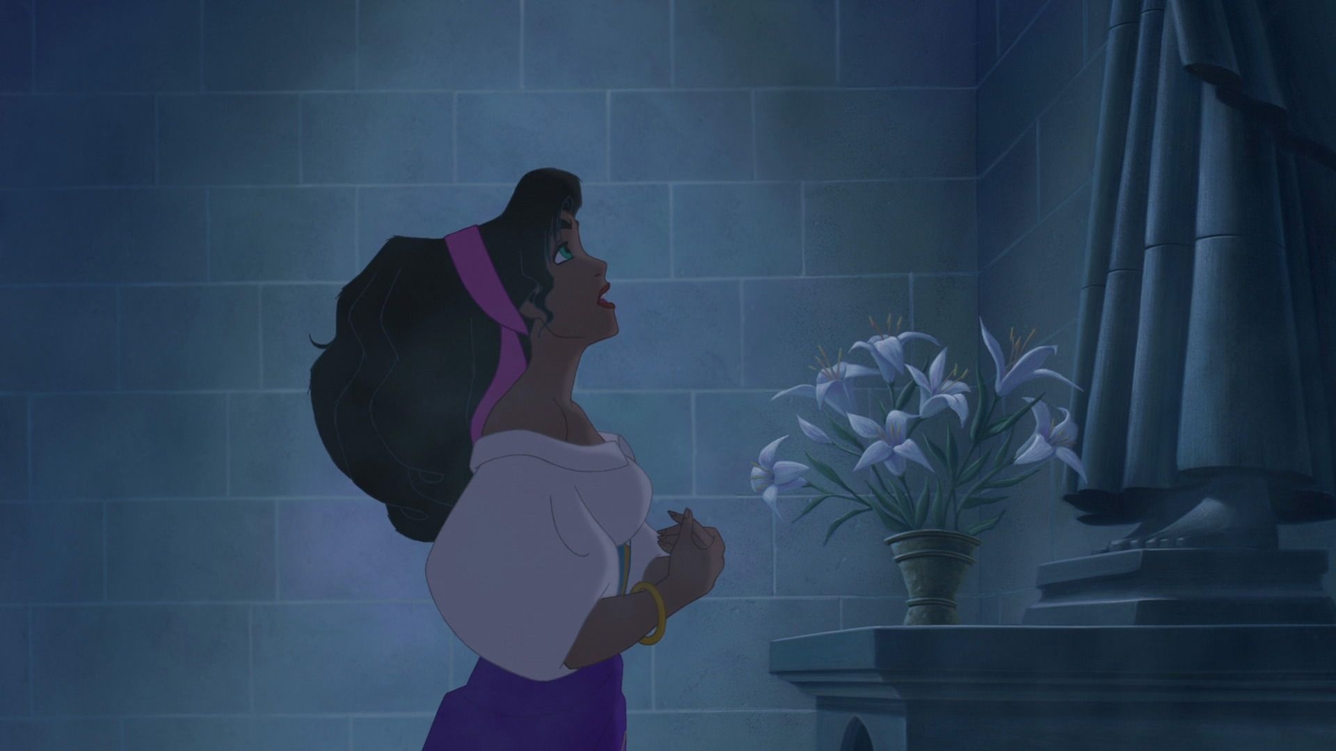 Esmeralda, Hunchback of Notre Dame, Animation, Disney films, 1920x1080 Full HD Desktop