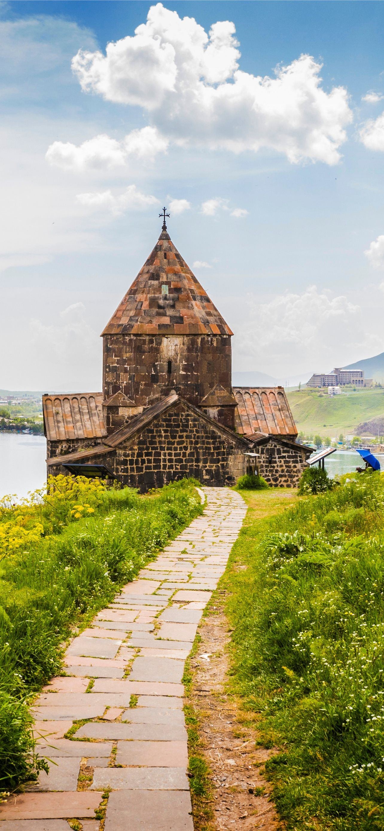 Sevanavank, Armenia Wallpaper, 1290x2780 HD Phone