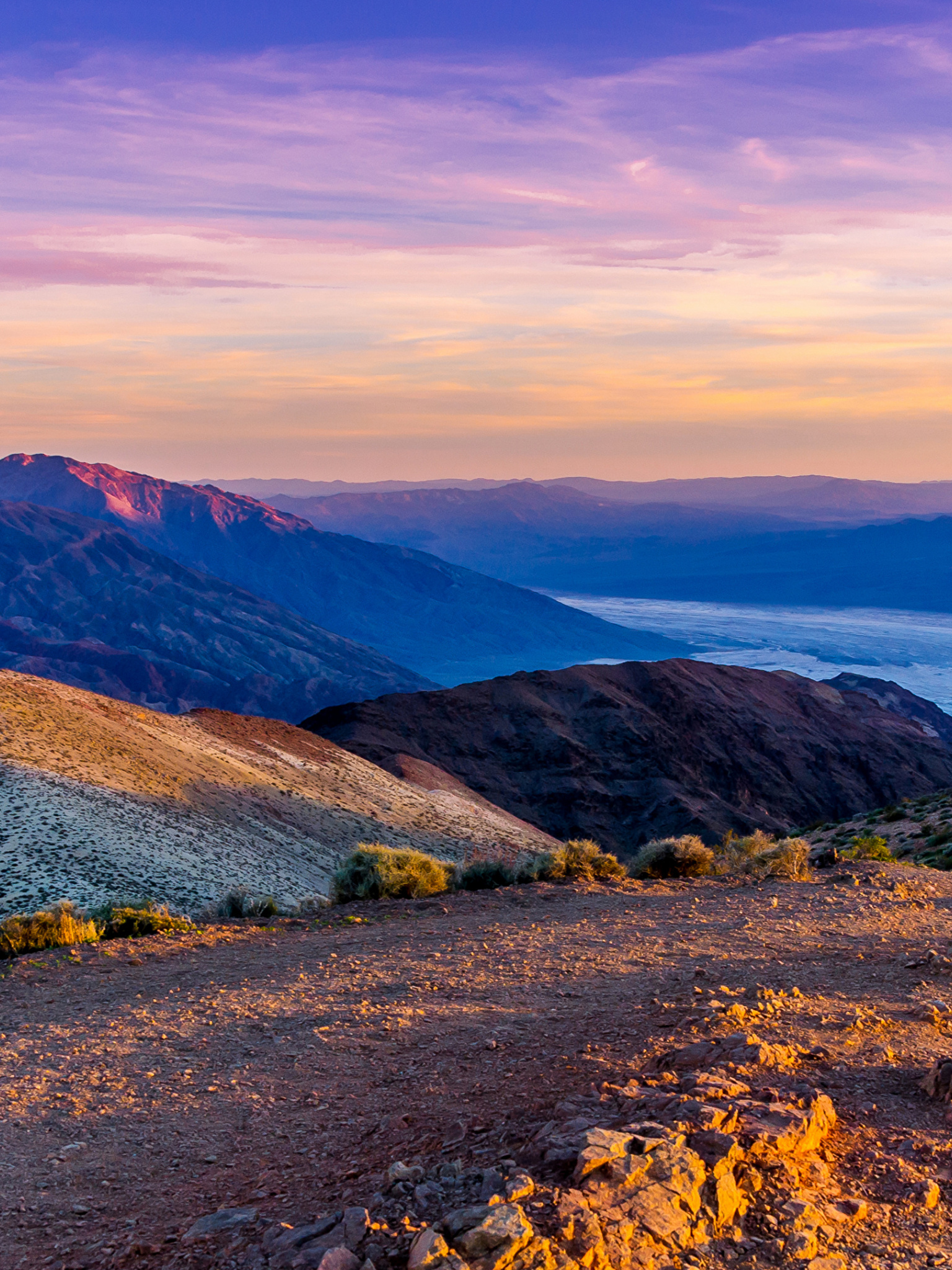 Death Valley nature, USA landscapes, Majestic hills, Scenic desktop backgrounds, 1540x2050 HD Phone