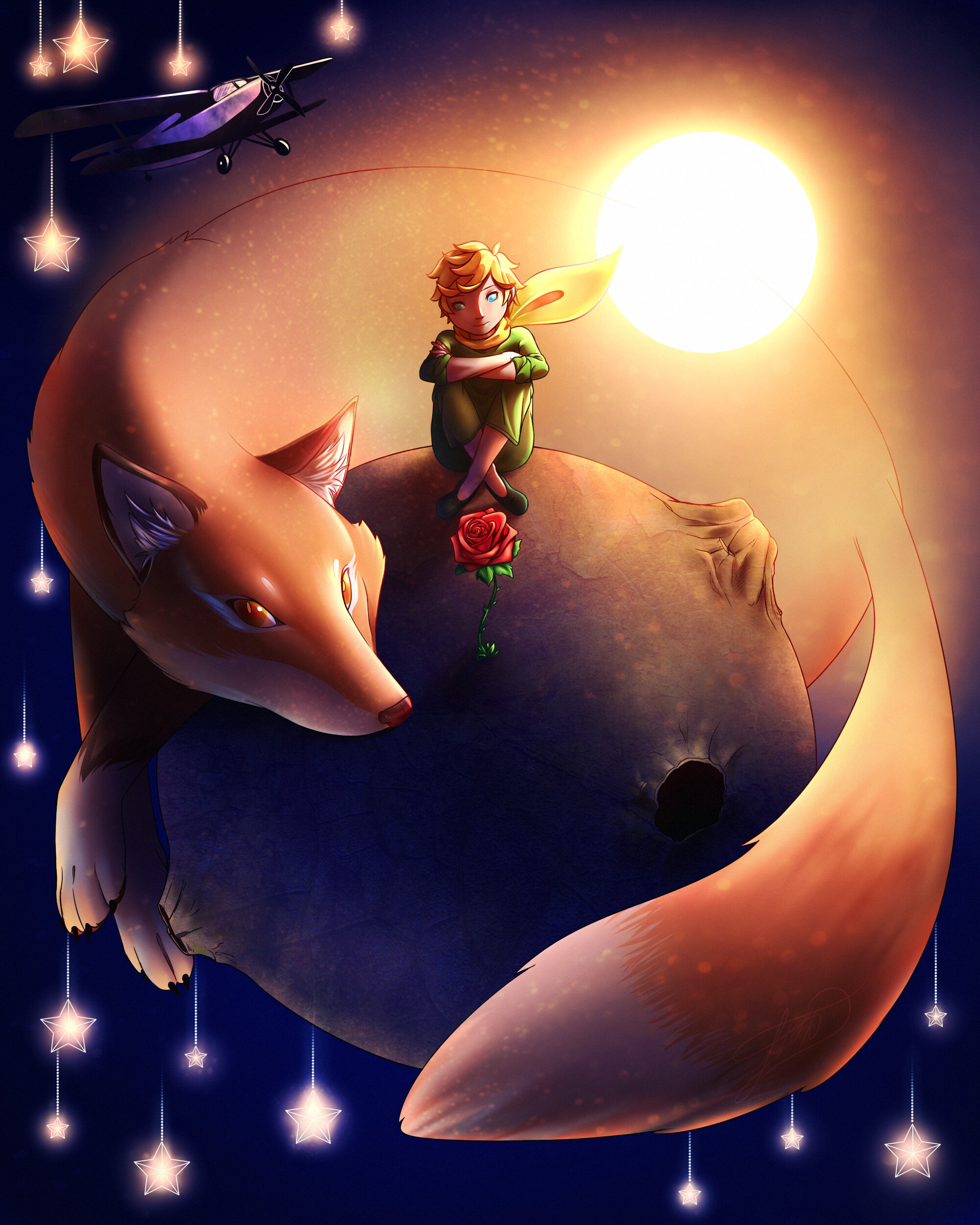 The Little Prince, Wallpaper posted by John Johnson, Quirky character, Animated film, 2000x2500 HD Phone