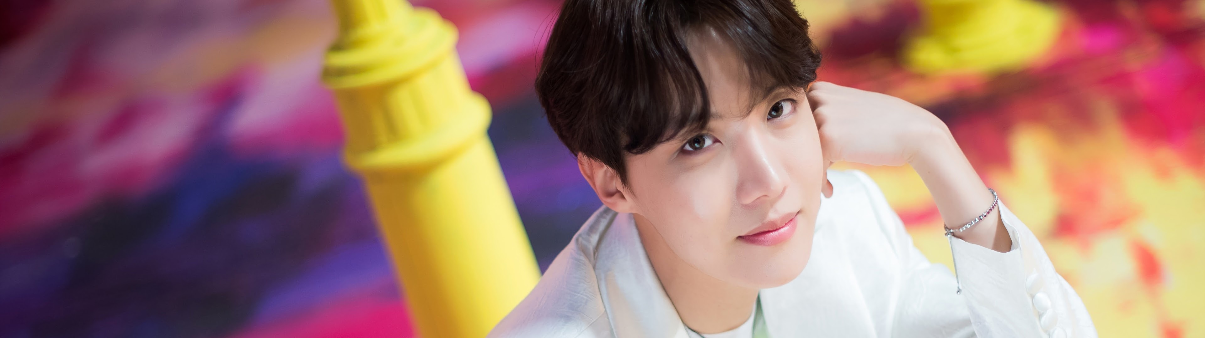 J-Hope (BTS), Boy with Luv, 4K wallpaper, Music sensation, 3840x1080 Dual Screen Desktop