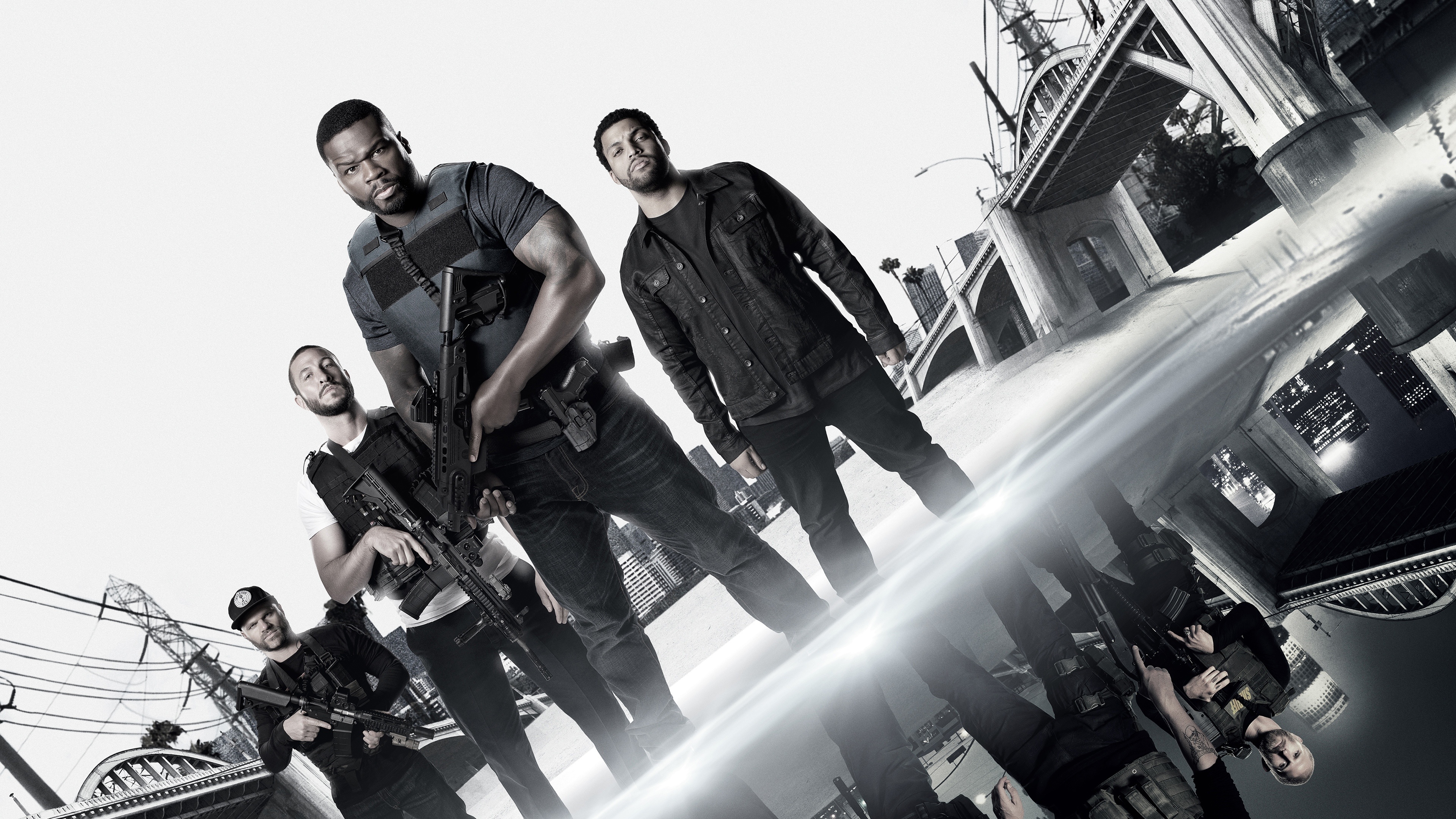 Den of Thieves, Striking wallpapers, Intense drama, Crime thriller, 3840x2160 4K Desktop