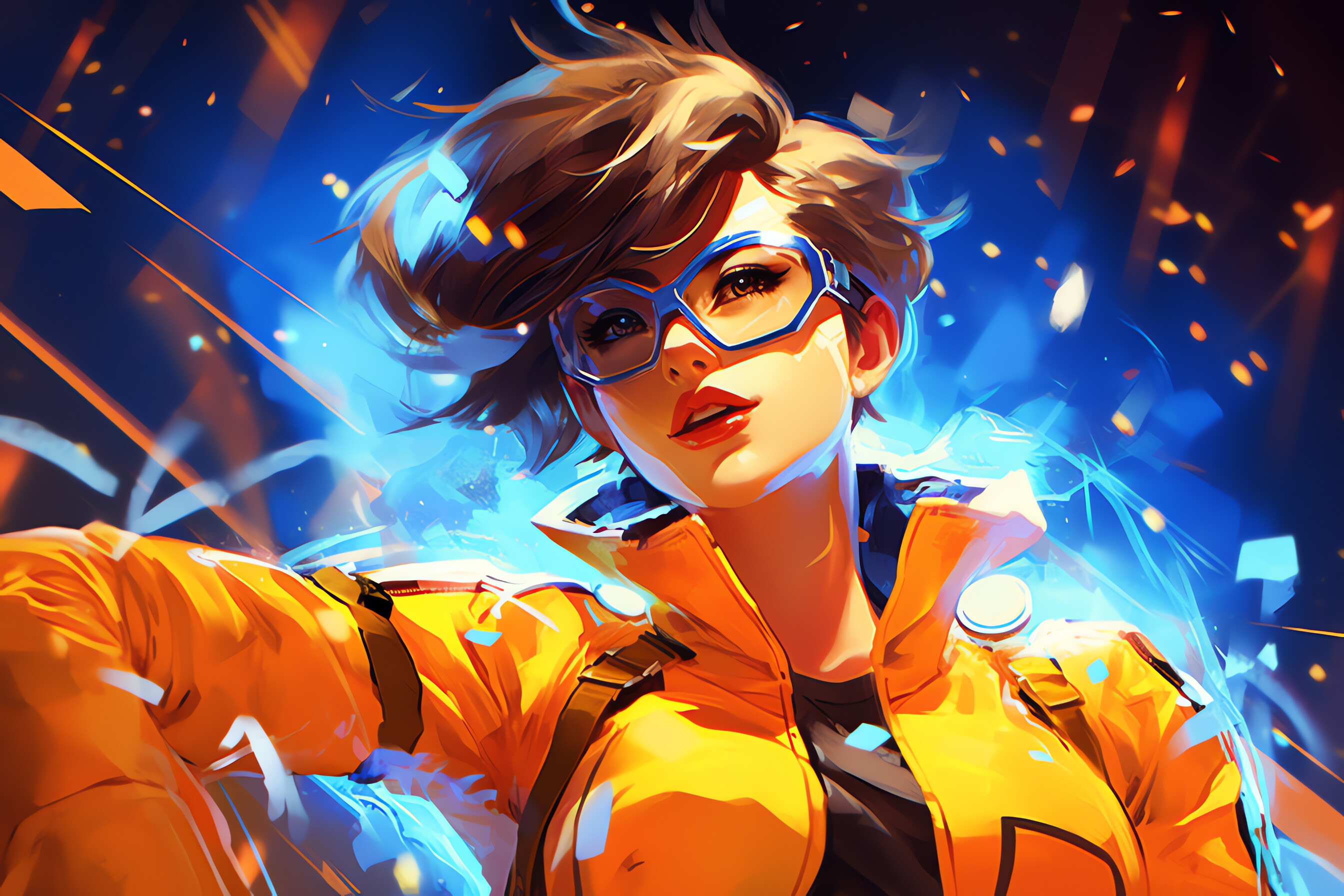 Tracer, Overwatch 2690x1800