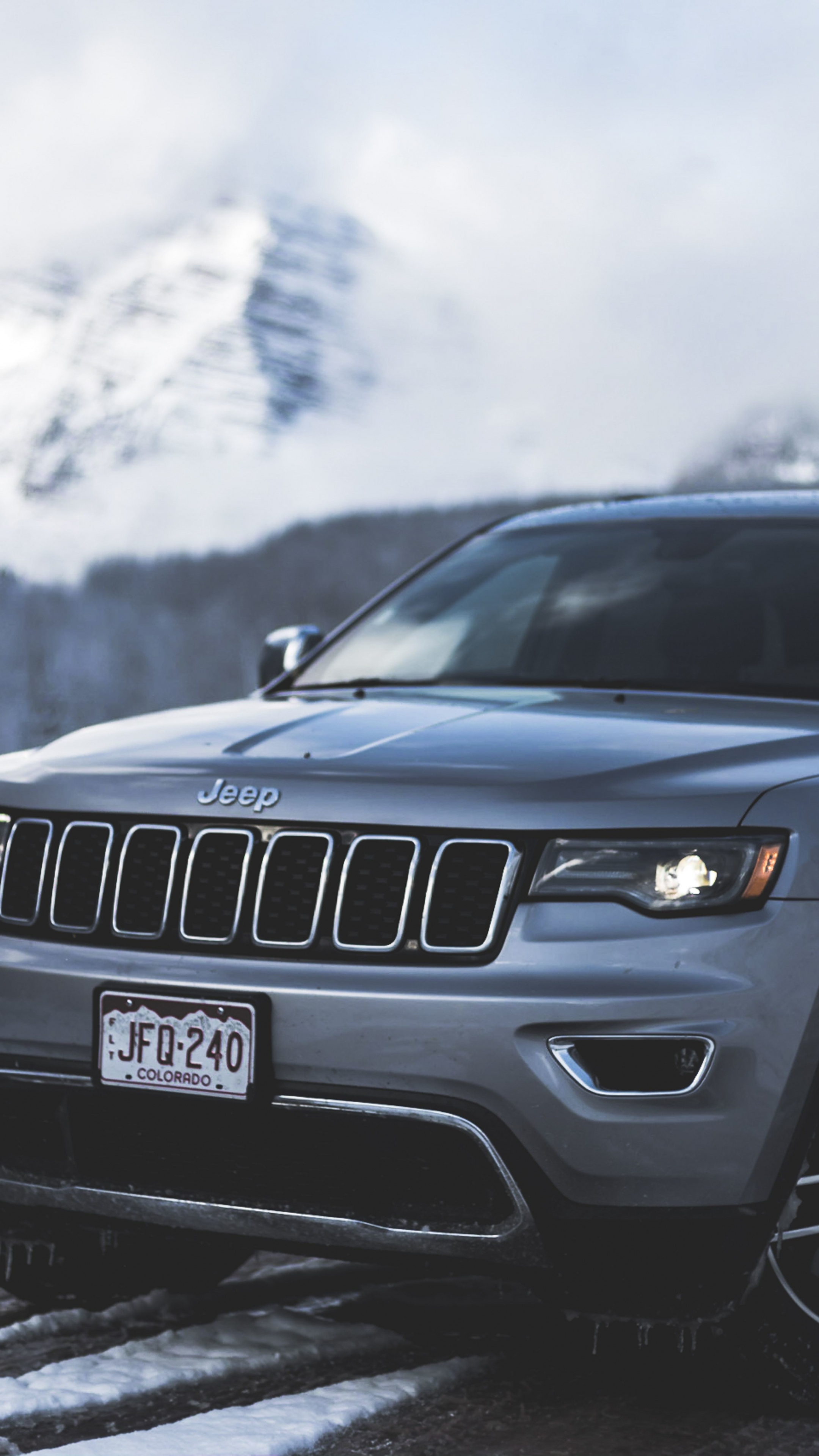 Jeep Cherokee, Compact SUV, Xperia Z5 Premium, HD background, 2160x3840 4K Phone