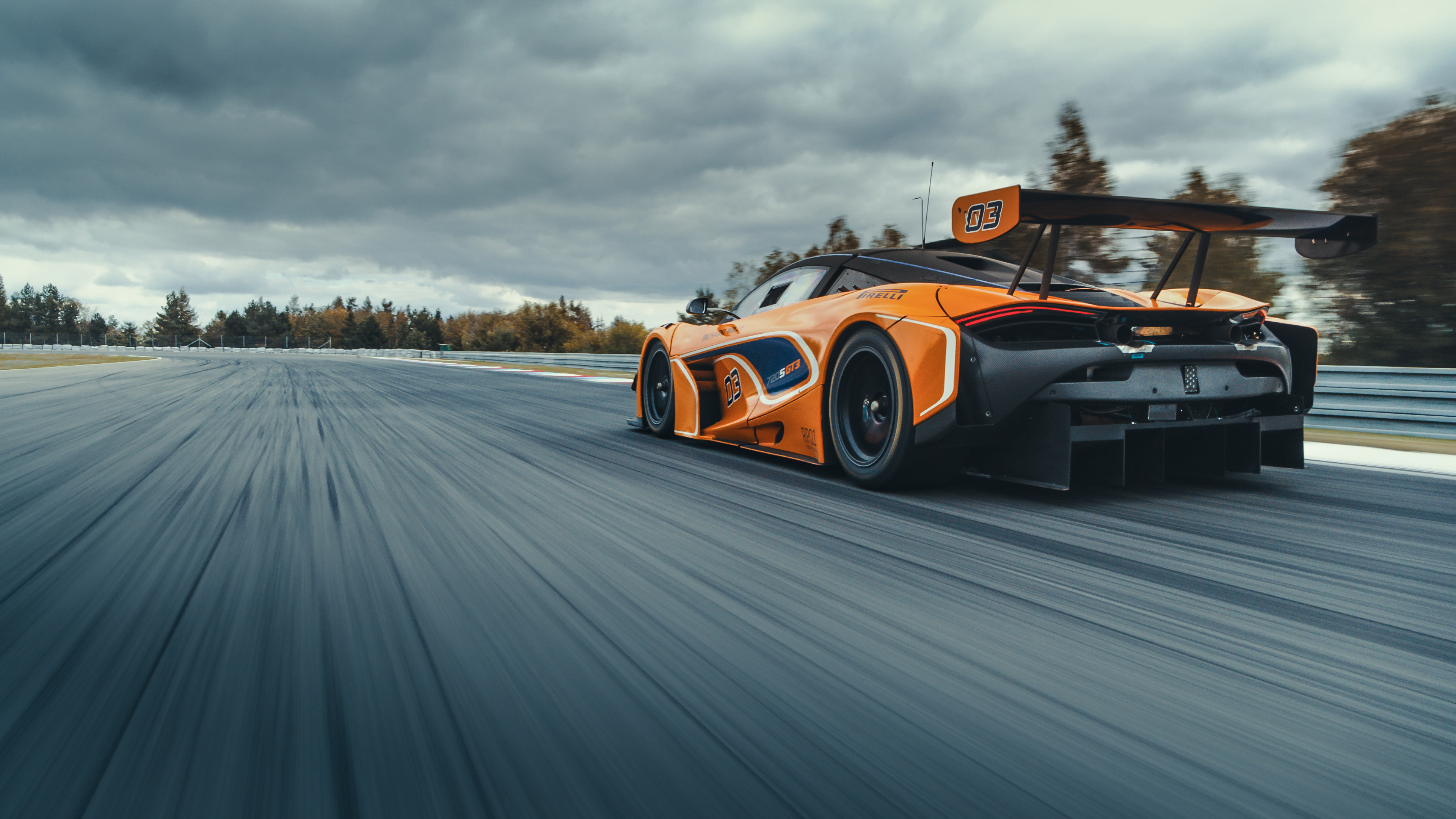 McLaren 720S, GT3 edition, HD wallpapers, Racing background, 3840x2160 4K Desktop