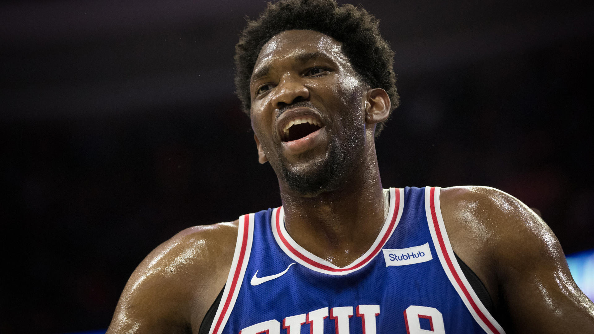 Joel Embiid, Download wallpapers, Basketball players, NBA, 1920x1080 Full HD Desktop