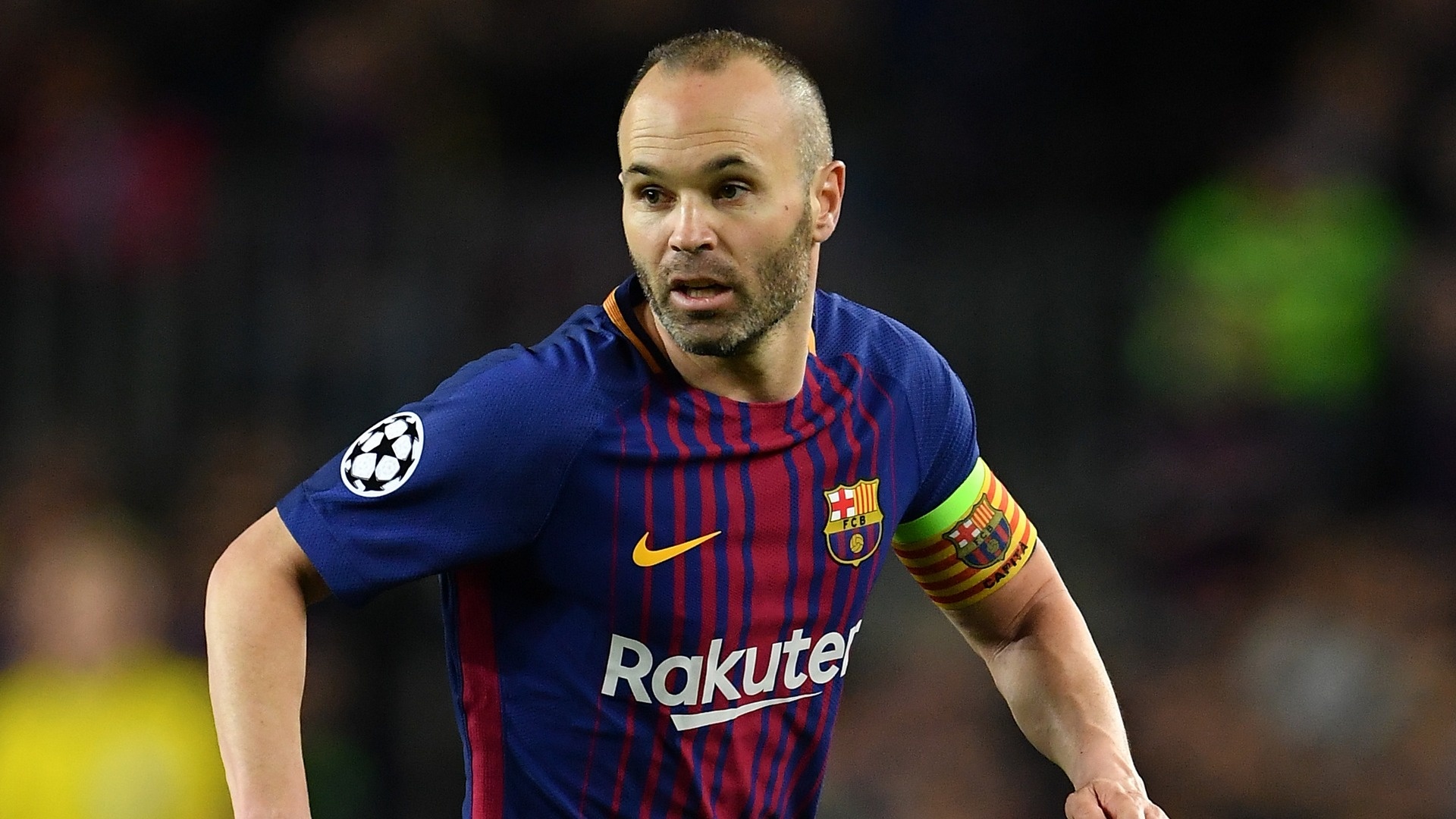 Captain Barcelona, Iniesta Wallpaper, 1920x1080 Full HD Desktop