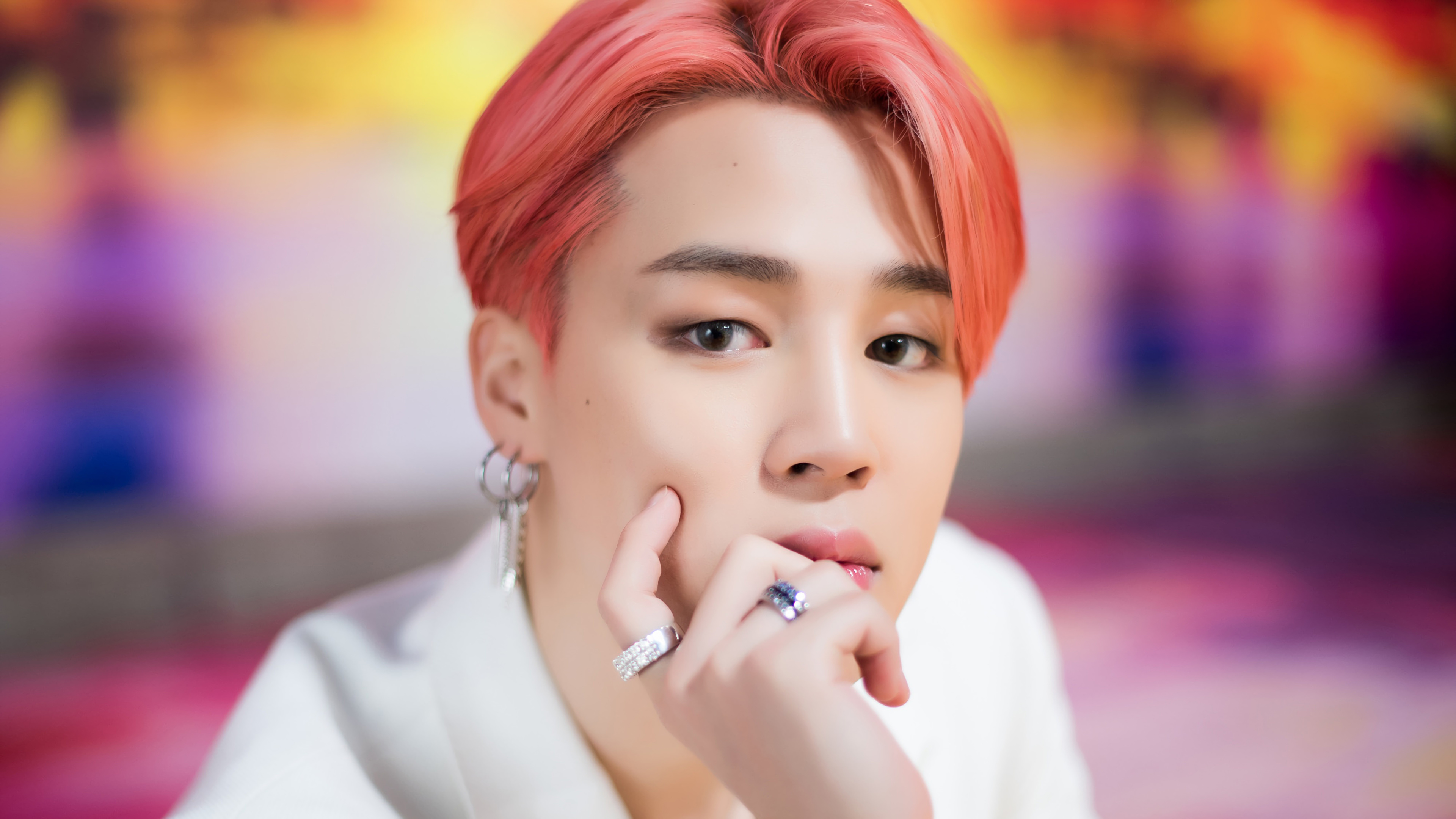 Jimin, BTS, Boy with luv, 4K wallpaper, 3840x2160 4K Desktop