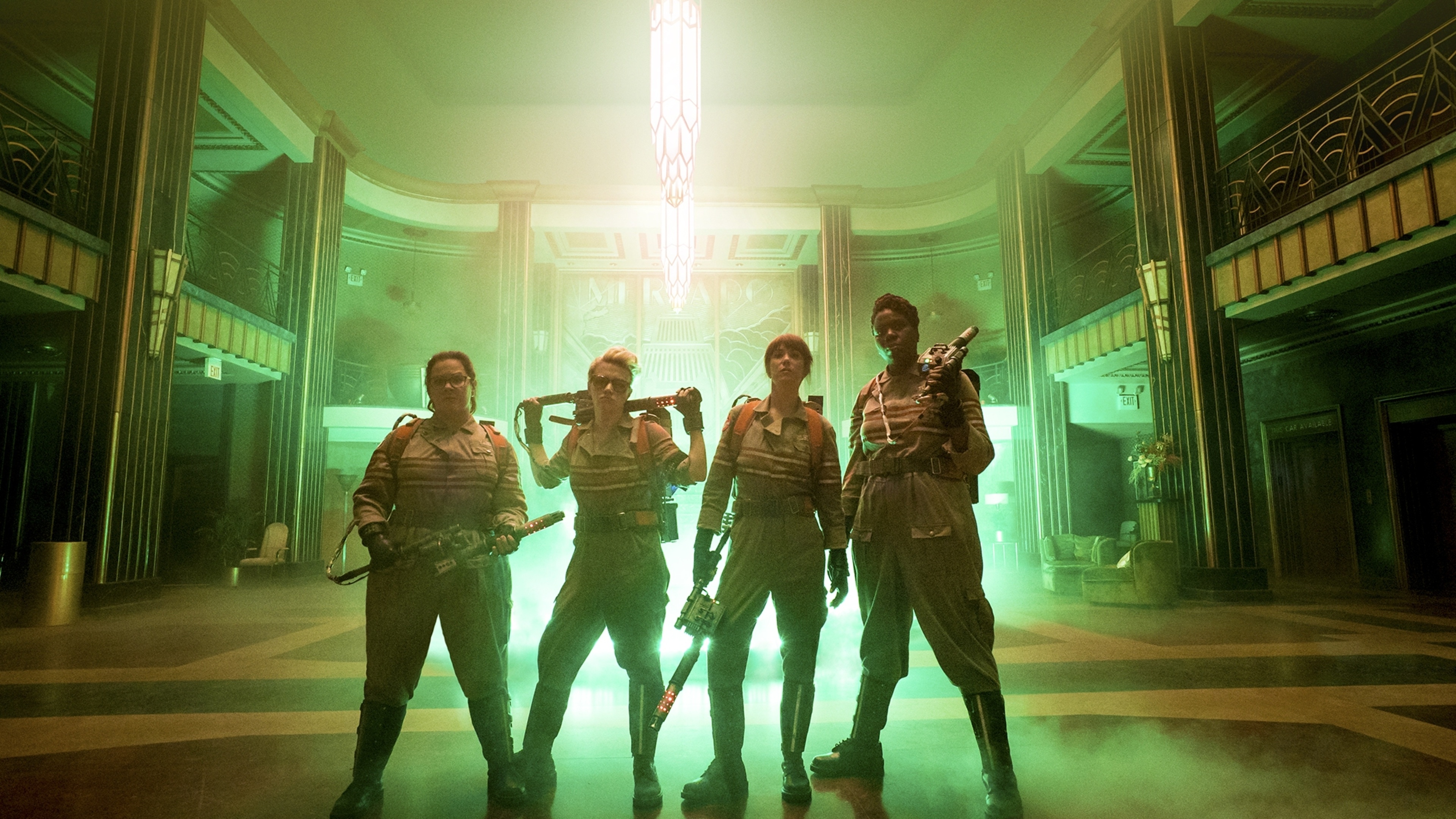 Ghostbusters movie, 4K HD, Film wallpapers, Nostalgic visuals, 3840x2160 4K Desktop