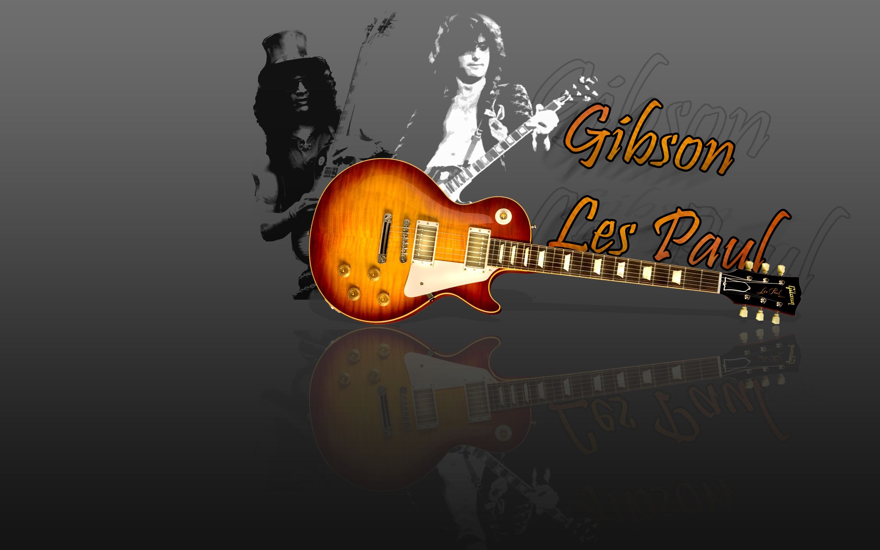 Gibson Guitar, Music passion, Harmonious pairing, Instrumental beauty, 2880x1800 HD Desktop