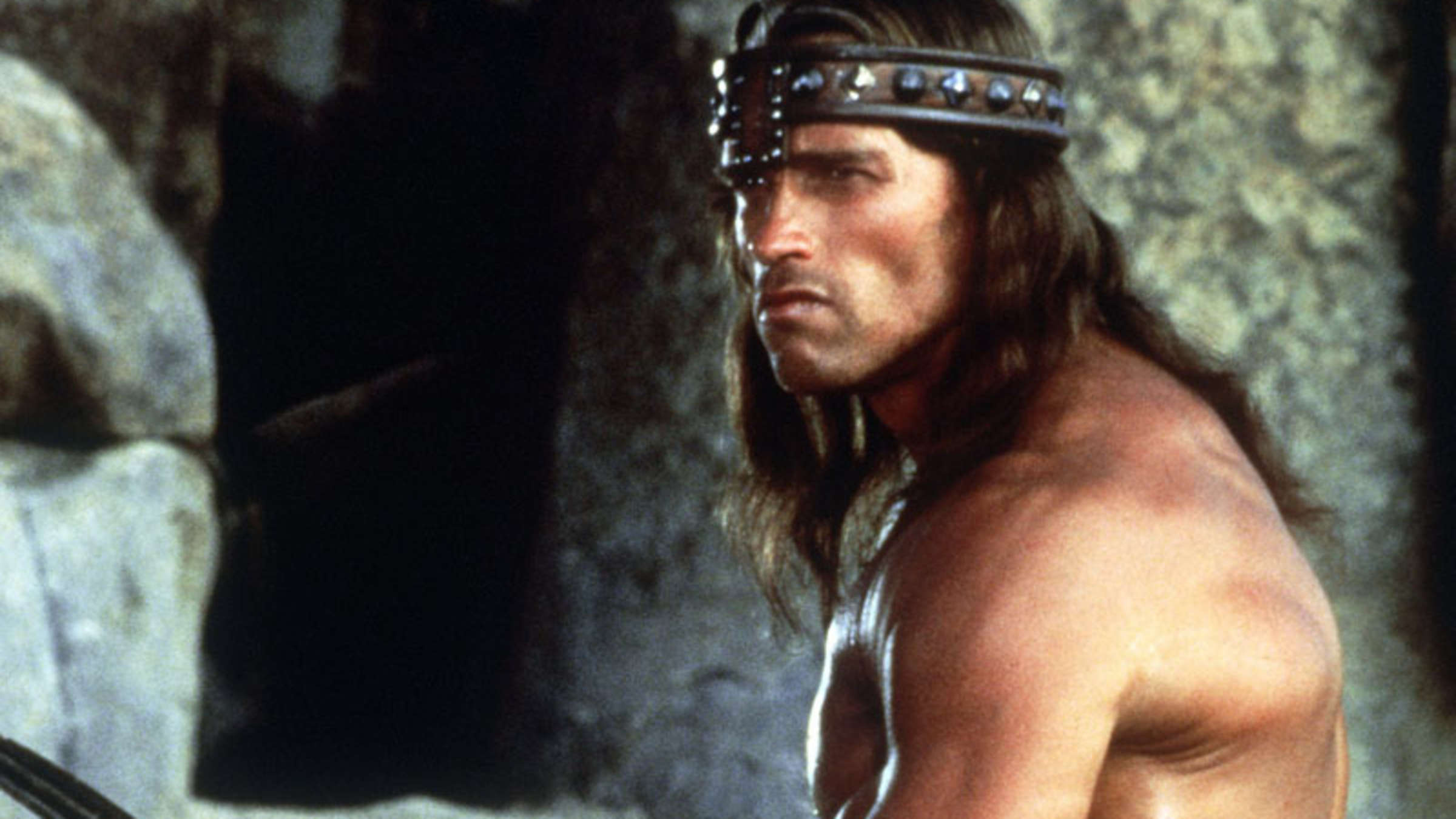 Schwarzenegger, Conan role, Action hero, Epic barbarian, 2400x1350 HD Desktop