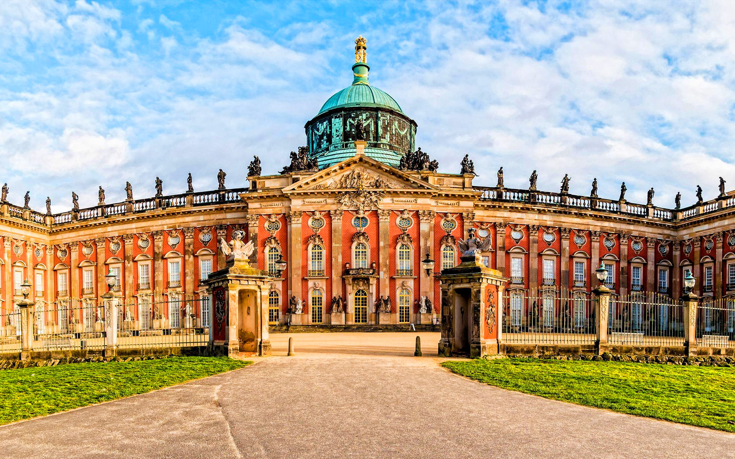 New Palace Potsdam, German landmarks, European cities, High-quality wallpapers, 2560x1600 HD Desktop